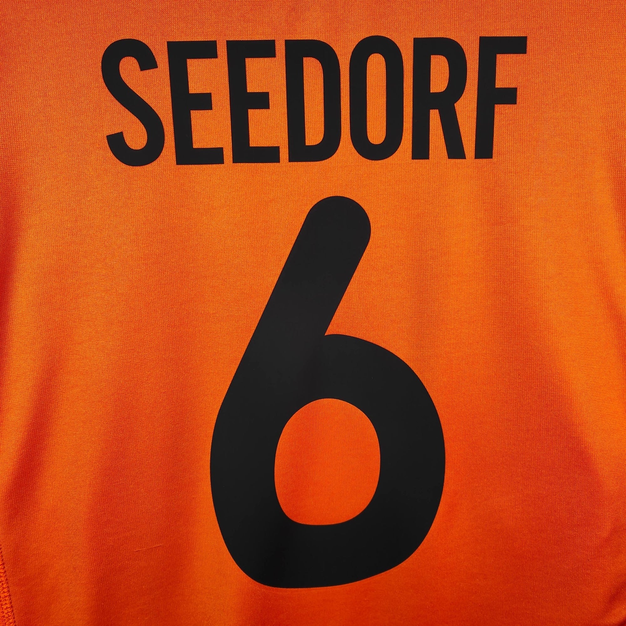 2000 - 02 Netherlands Home Shirt Seedorf 6 - 7.5/10 - (XL) - Eternal Pitch