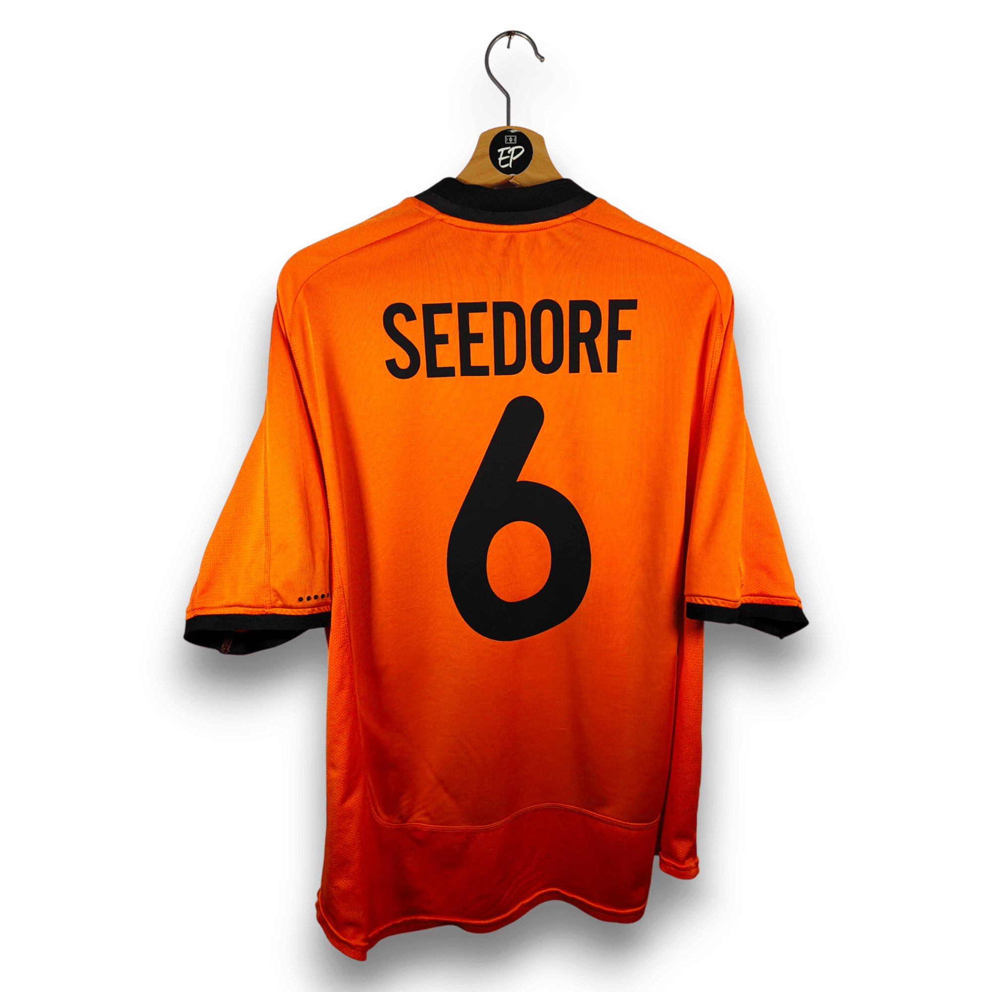 2000 - 02 Netherlands Home Shirt Seedorf 6 - 7.5/10 - (XL) - Eternal Pitch