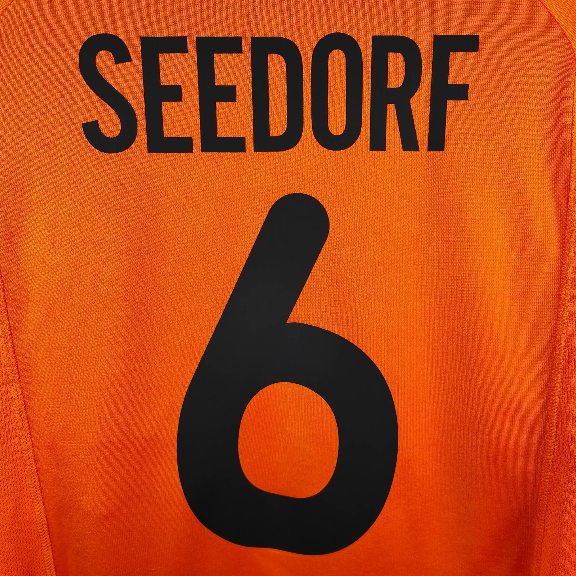 2000 - 02 Netherlands Home Shirt Seedorf 6 - 8.5/10 - (M) - Eternal Pitch