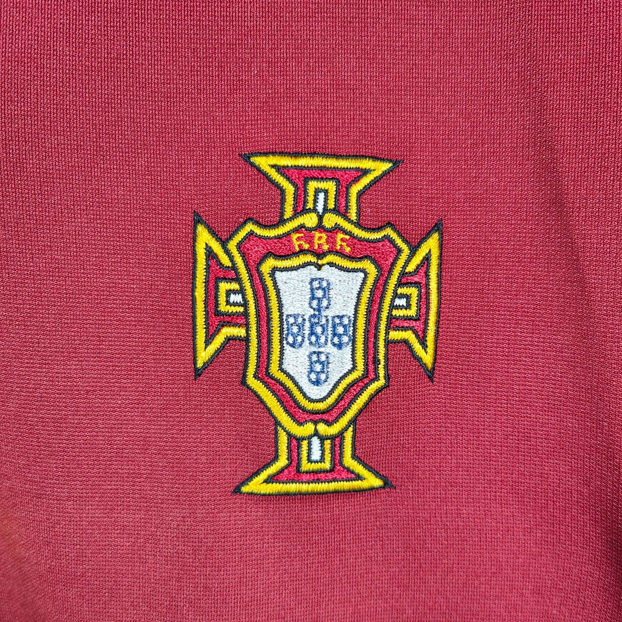 2000 - 02 Portugal Home Shirt Figo 7 - 9.5/10 - (XL) - Eternal Pitch