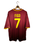 2000 - 02 Portugal Home Shirt Figo 7 - 9.5/10 - (XL) - Eternal Pitch