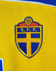 2000 - 02 Sweden Home Shirt Ibrahimovic 11 - 9/10 - (M) - Eternal Pitch
