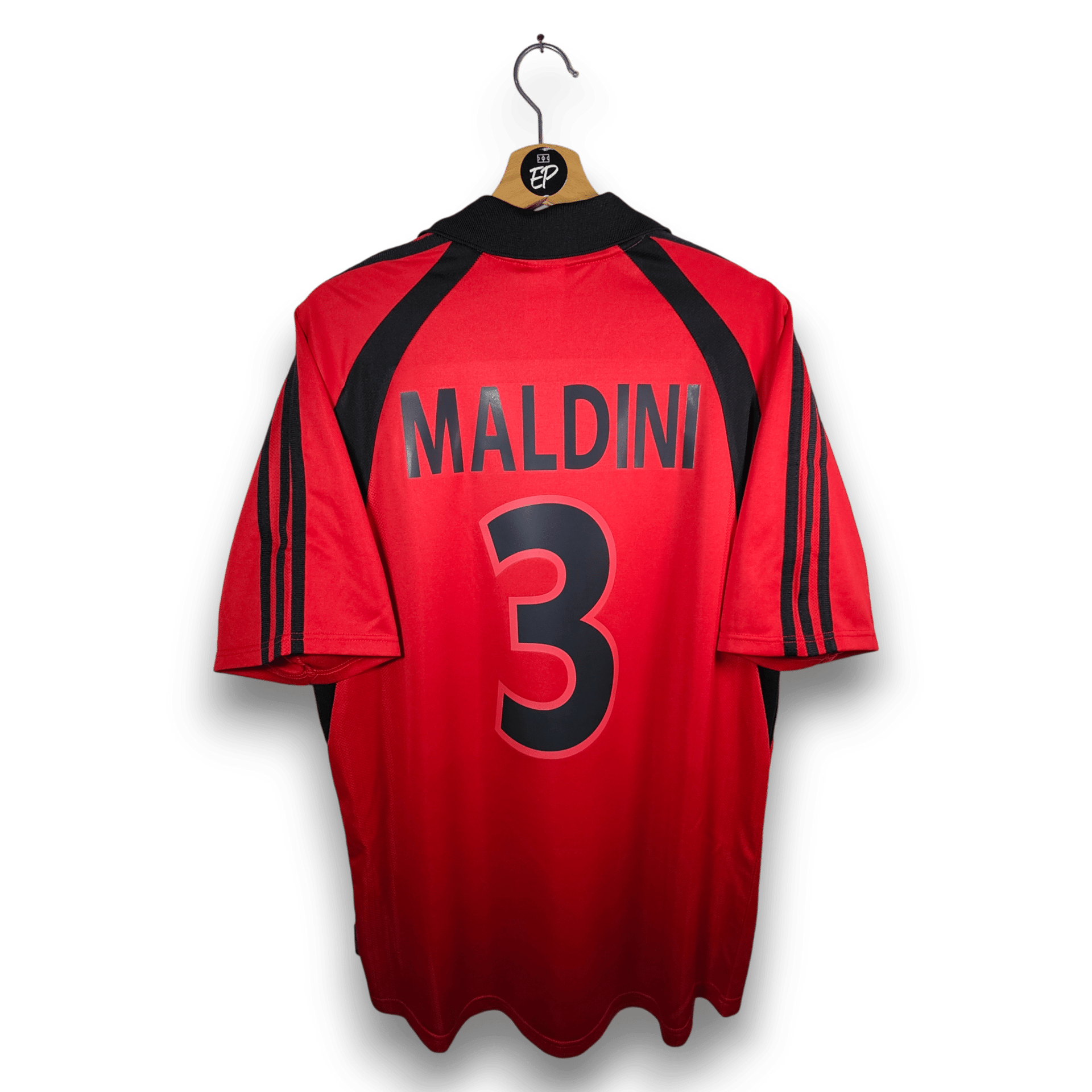 2001-02 AC Milan Third Shirt Maldini #3 - 9/10 - (L) – 904544