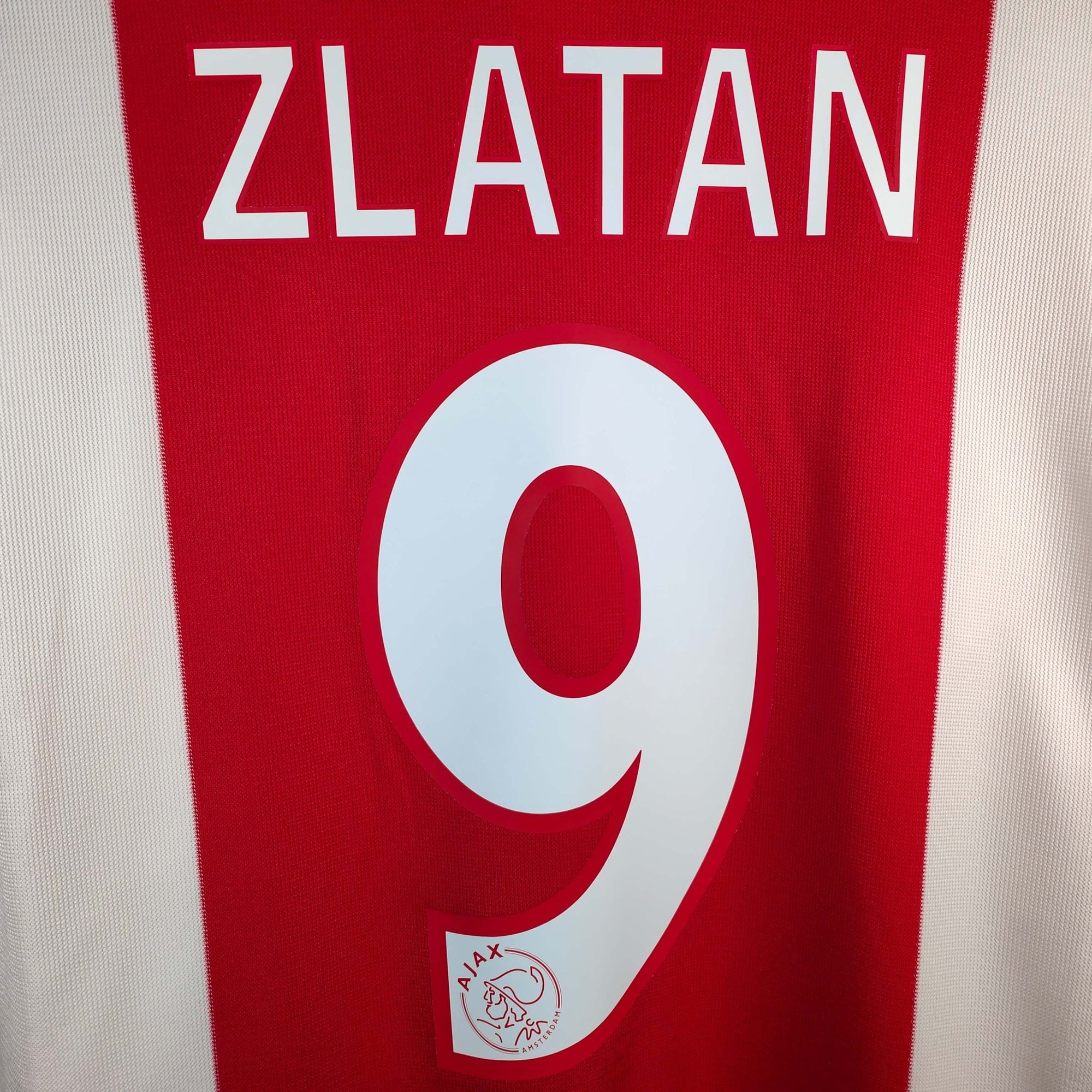 2001 - 02 Ajax Amsterdam Home Shirt Zlatan (Ibrahimovic) 9 - 9.5/10 - (L) - Eternal Pitch