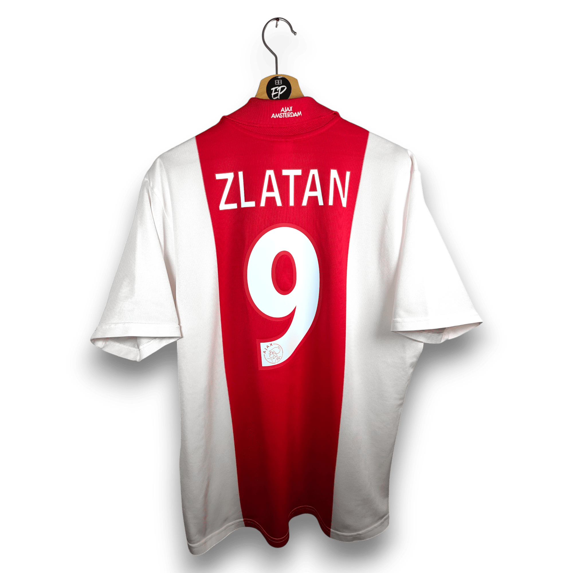 2001 - 02 Ajax Amsterdam Home Shirt Zlatan (Ibrahimovic) 9 - 9.5/10 - (L) - Eternal Pitch