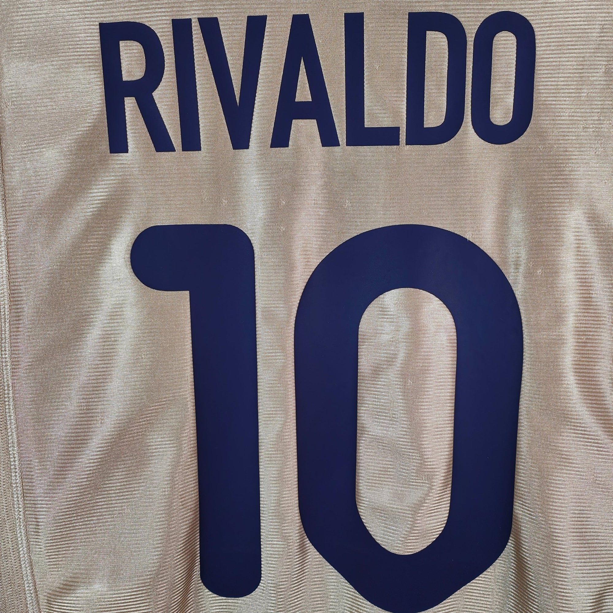 2001 - 02 FC Barcelona Away Shirt Rivaldo 10 - 6/10 - (XL) - Eternal Pitch