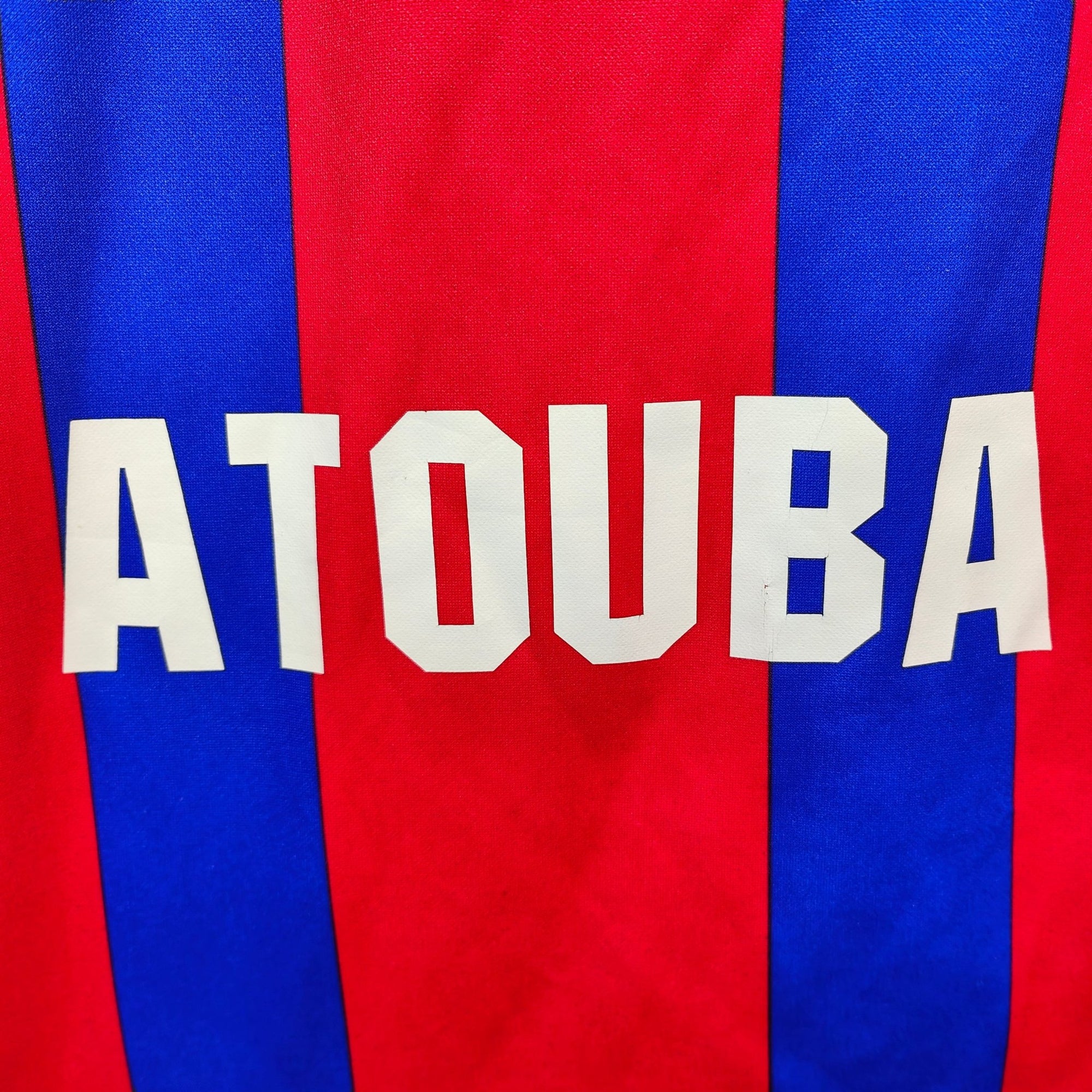 2001 - 02 FC Basel Home Shirt Atouba 24 (L) - Eternal Pitch