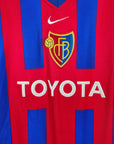2001 - 02 FC Basel Home Shirt Atouba 24 (L) - Eternal Pitch