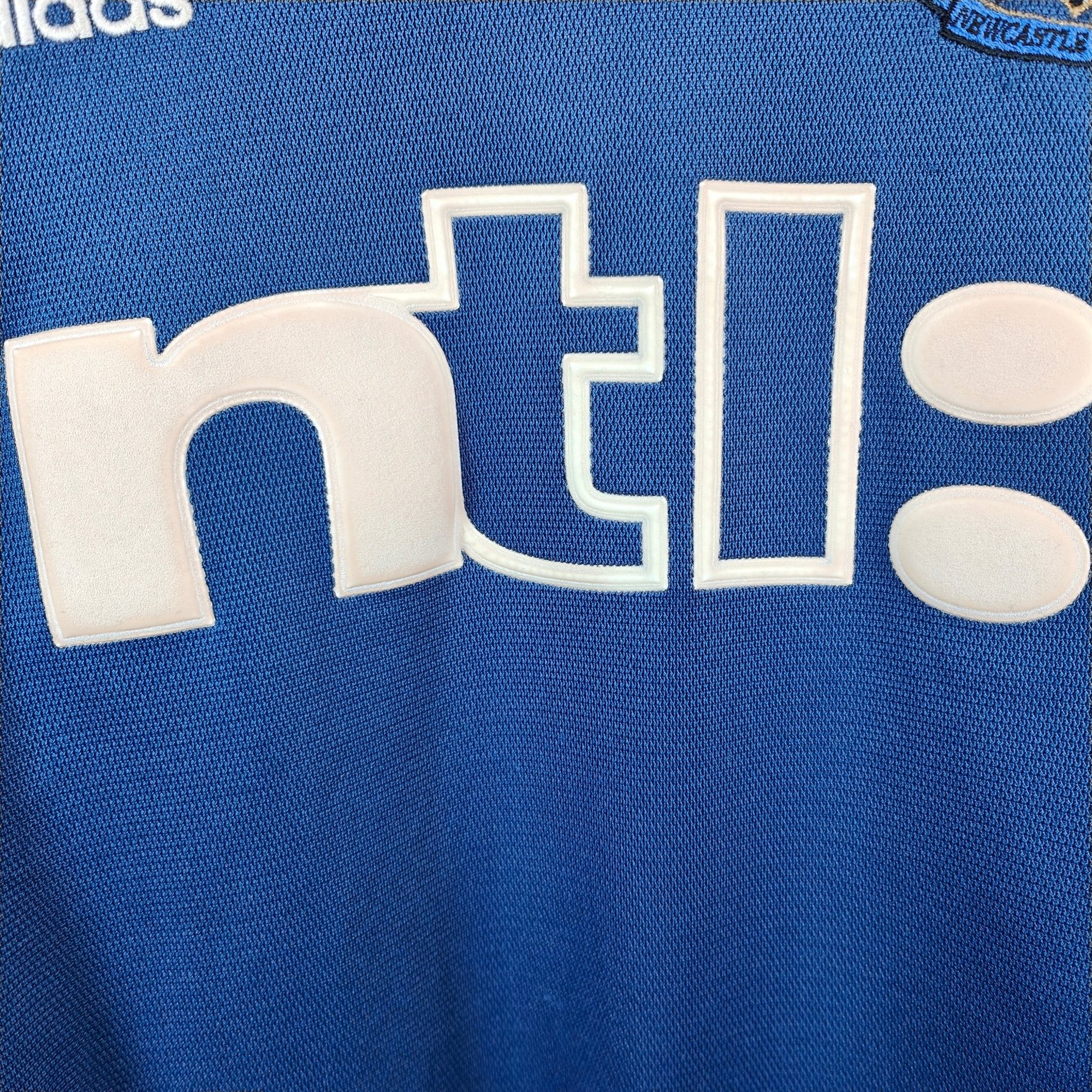 2001 - 02 Newcastle Away Shirt Shearer 9 - 8.5/10 - (M) - Eternal Pitch