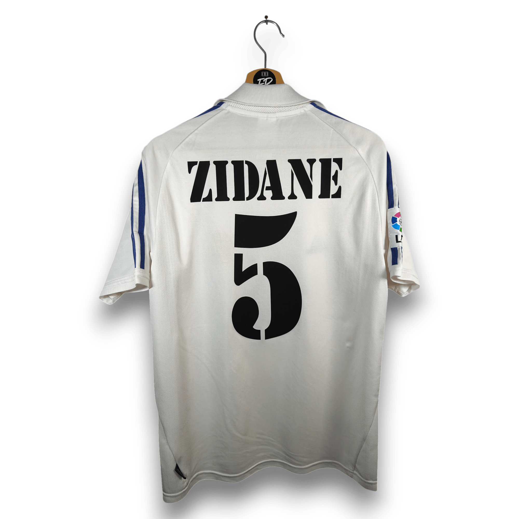 2001 - 02 Real Madrid Home Shirt Zidane 5 - 7.5/10 - (S) - Eternal Pitch