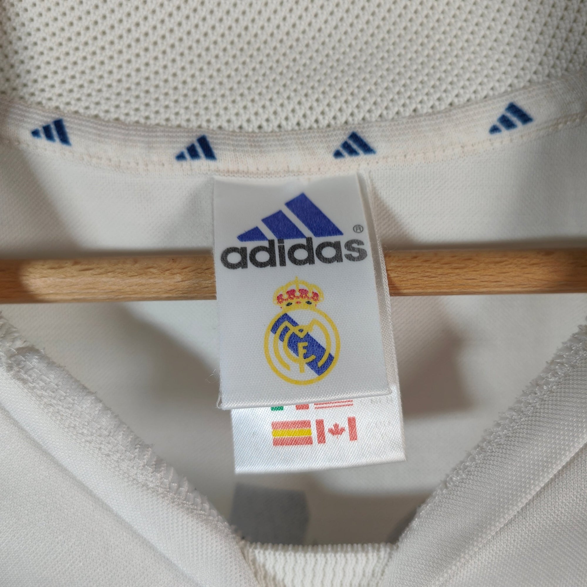 2001 - 02 Real Madrid Home Shirt Zidane 5 - 7.5/10 - (S) - Eternal Pitch
