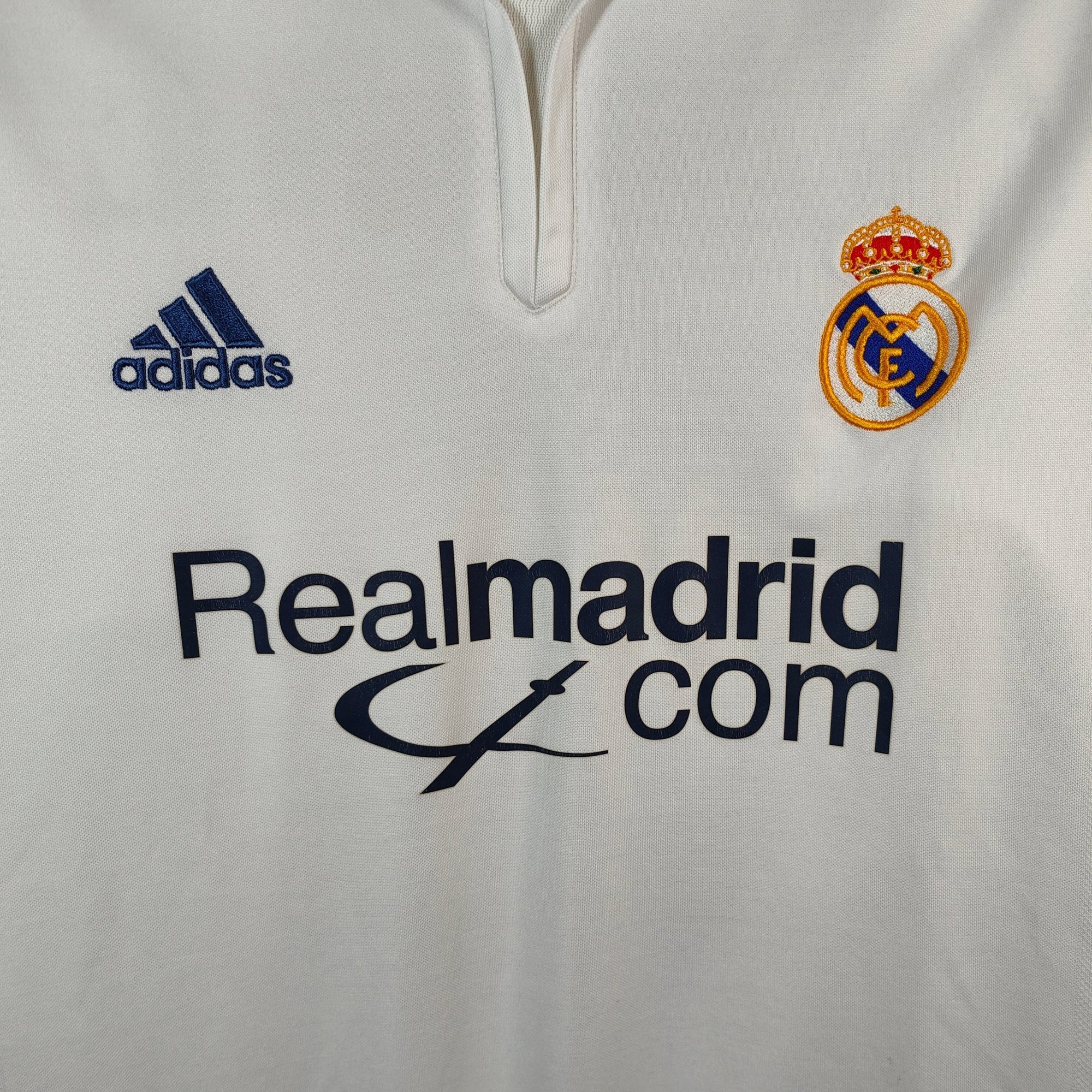 2001 - 02 Real Madrid Home Shirt Zidane 5 - 7.5/10 - (S) - Eternal Pitch