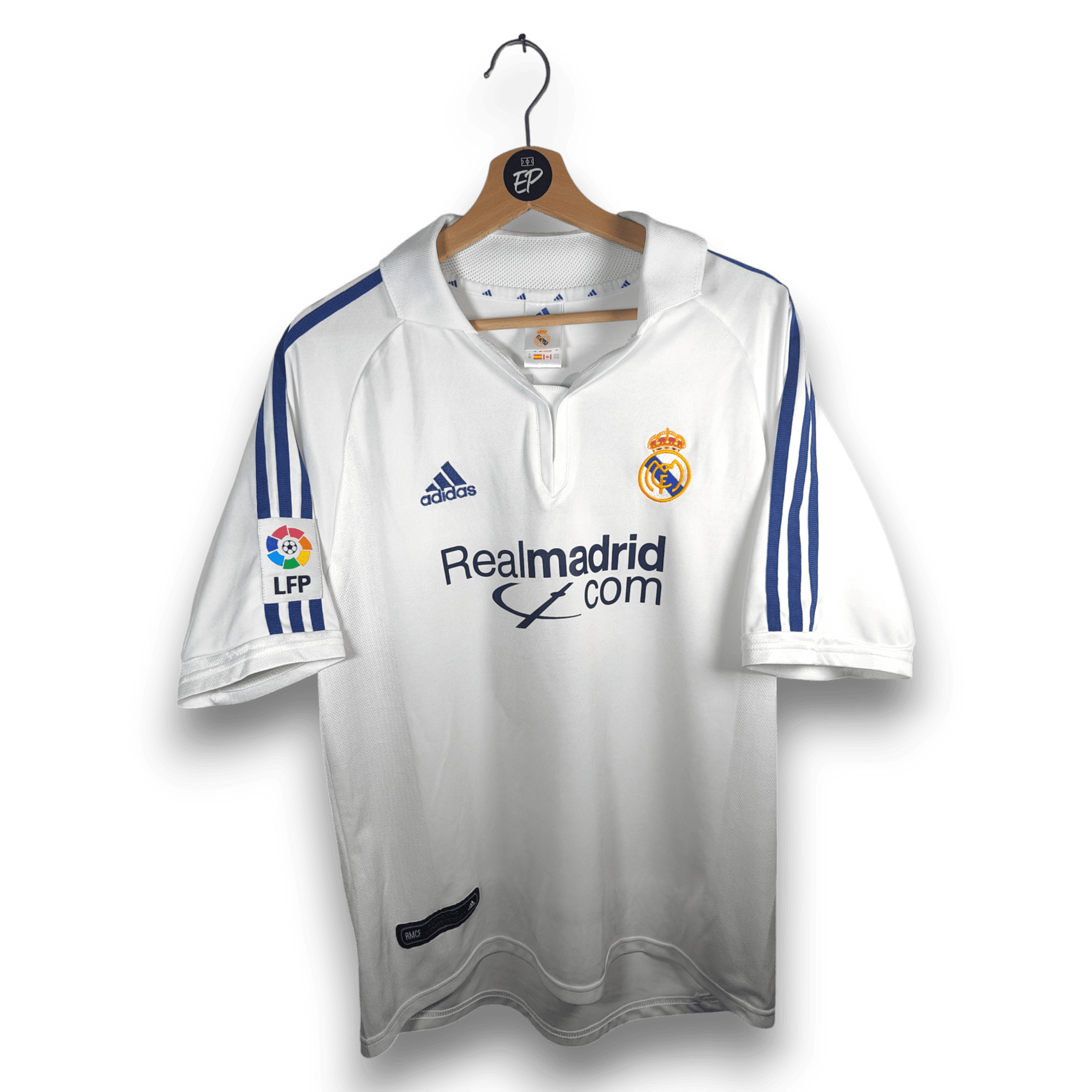 2001 - 02 Real Madrid Home Shirt Zidane 5 - 9/10 - (M) - Eternal Pitch