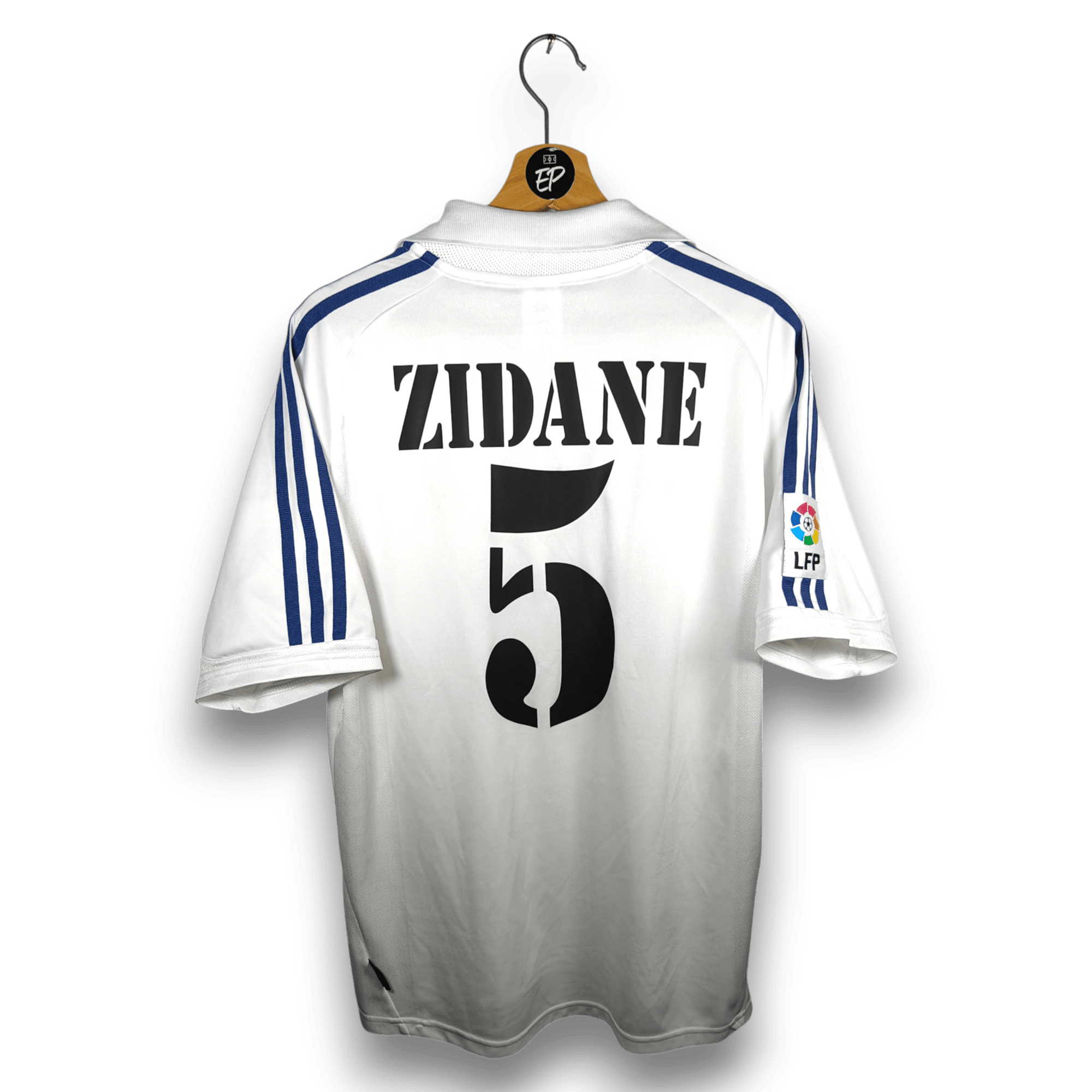 2001 - 02 Real Madrid Home Shirt Zidane 5 - 9/10 - (M) - Eternal Pitch