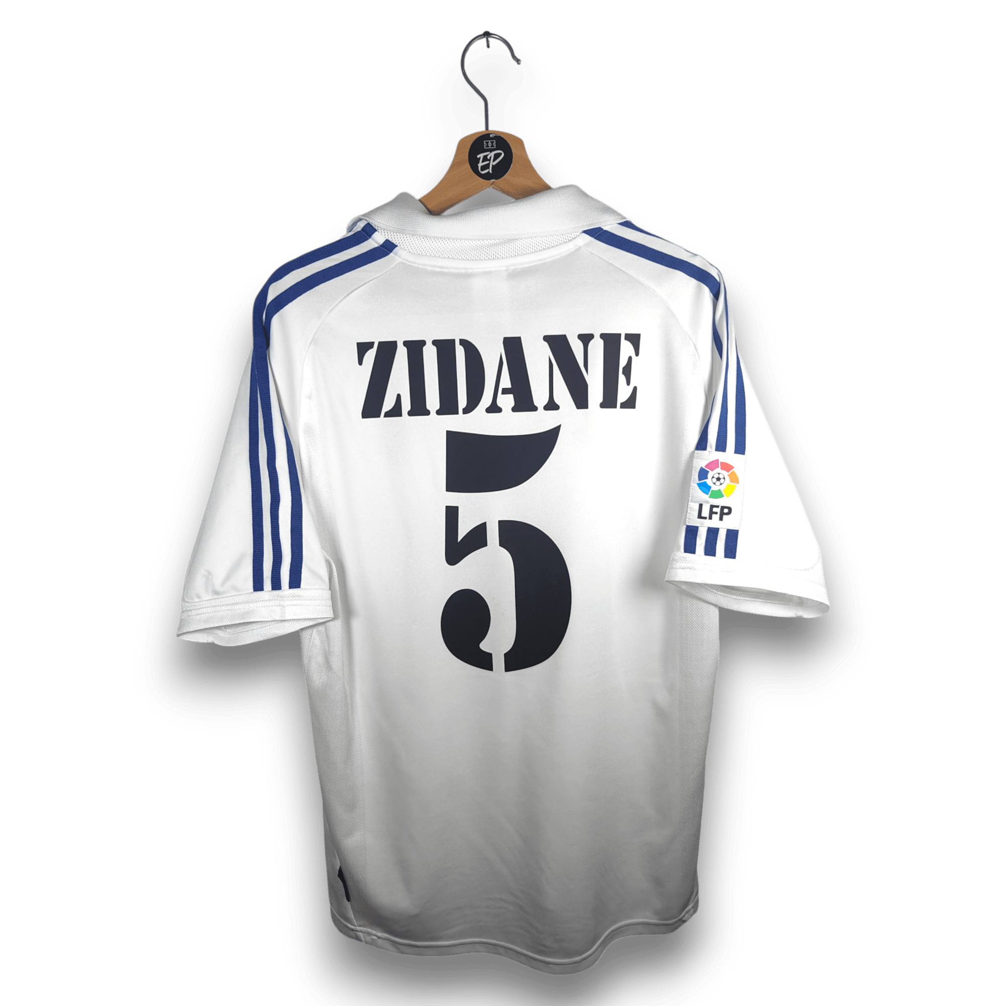 2001 - 02 Real Madrid Home Shirt Zidane 5 - 9/10 - (M) - Eternal Pitch
