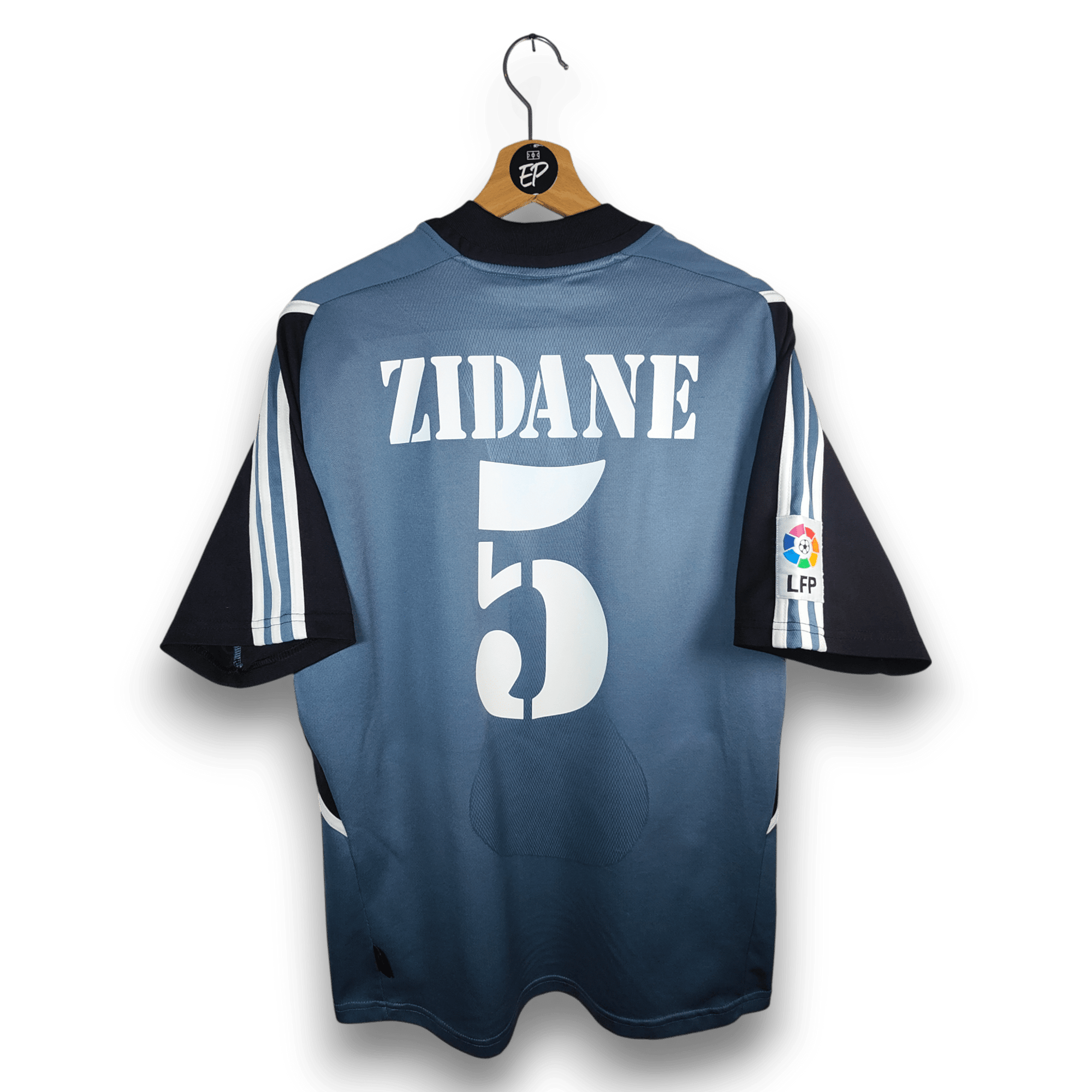 2001 - 02 Real Madrid Third Shirt Zidane 5 - 8.5/10 - (M) - Eternal Pitch