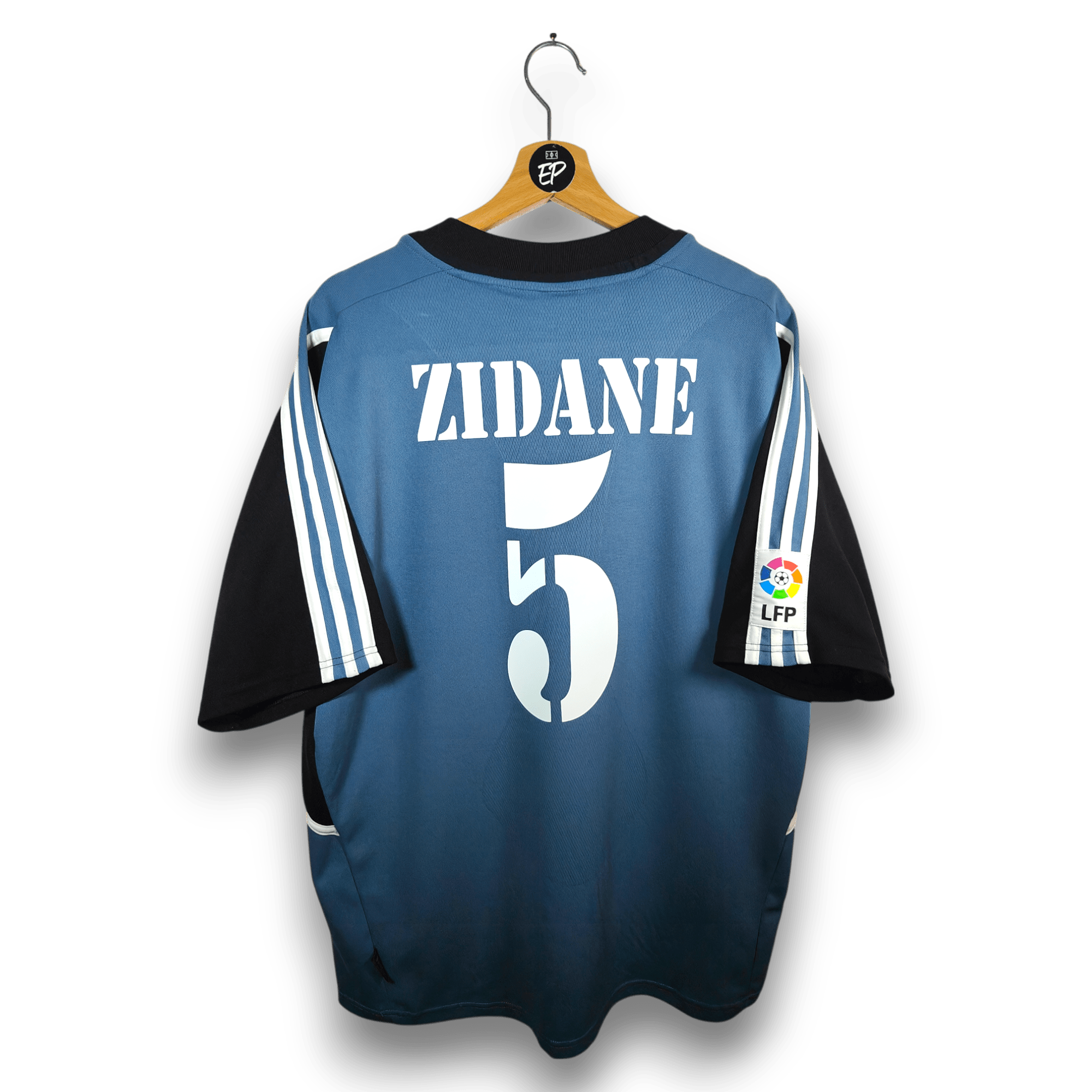 2001 - 02 Real Madrid Third Shirt Zidane 5 - 9/10 - (L) - Eternal Pitch