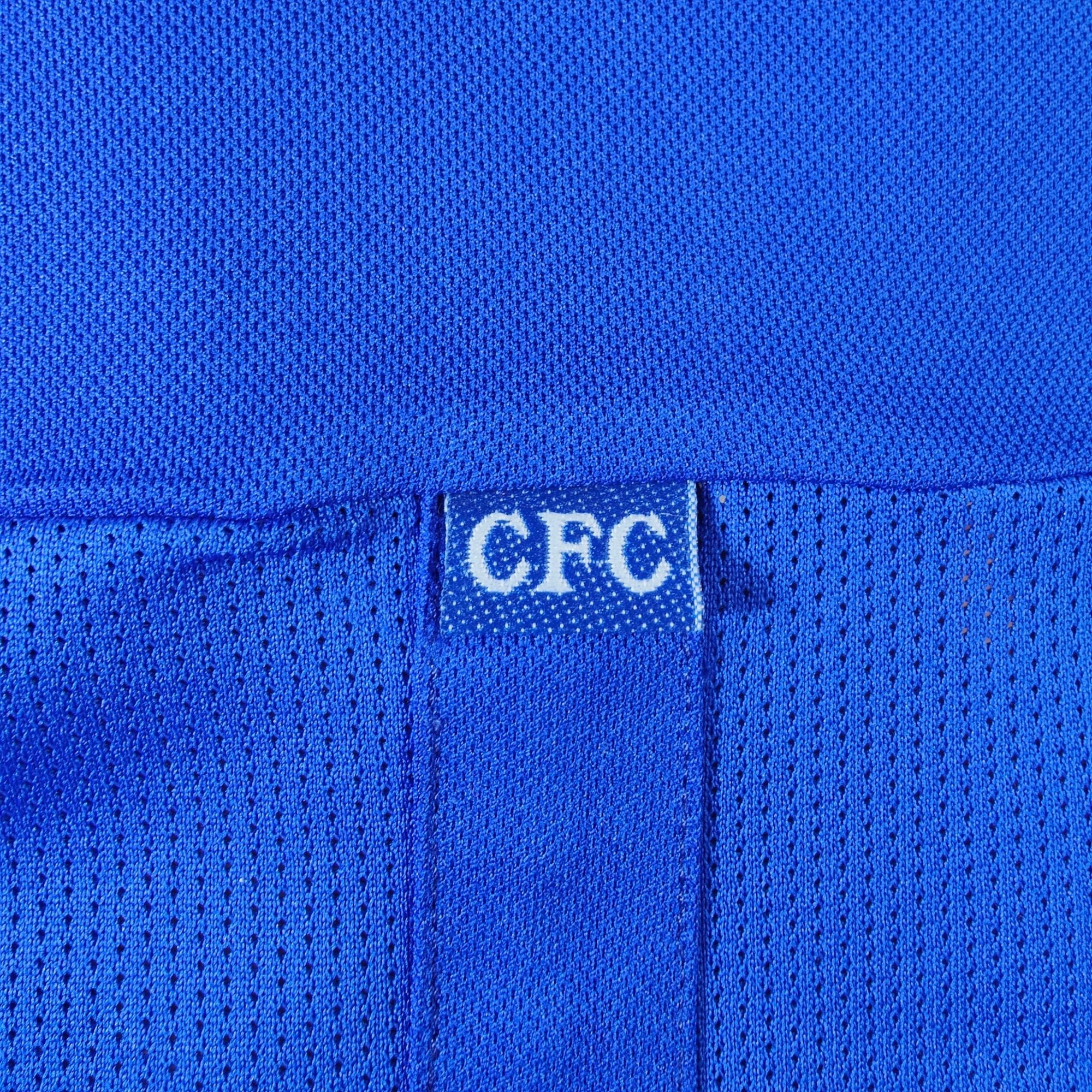 2001 - 03 Chelsea Home Shirt Zola 25 - 9.5/10 - (XL) - Eternal Pitch