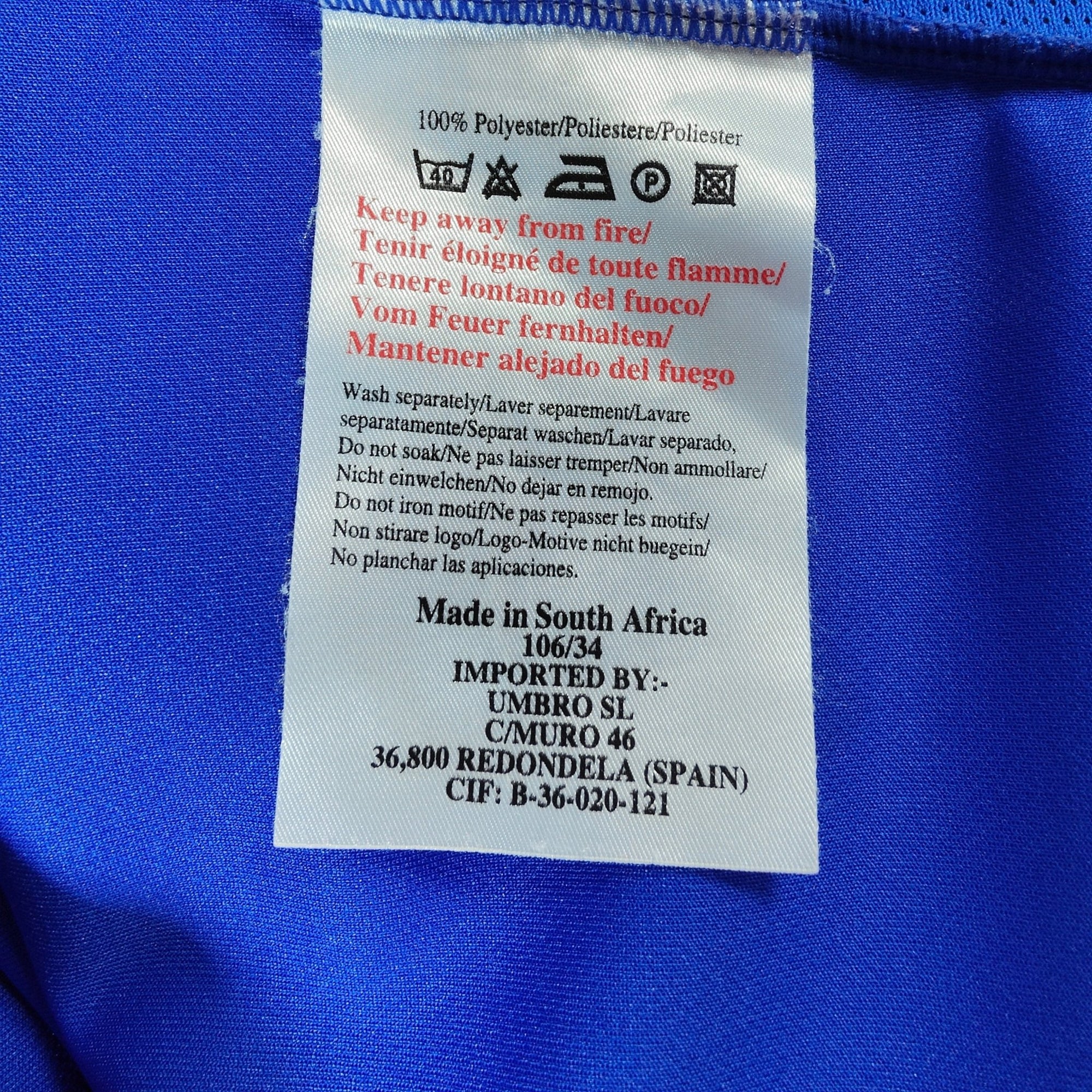 2001 - 03 Chelsea Home Shirt Zola 25 - 9.5/10 - (XL) - Eternal Pitch