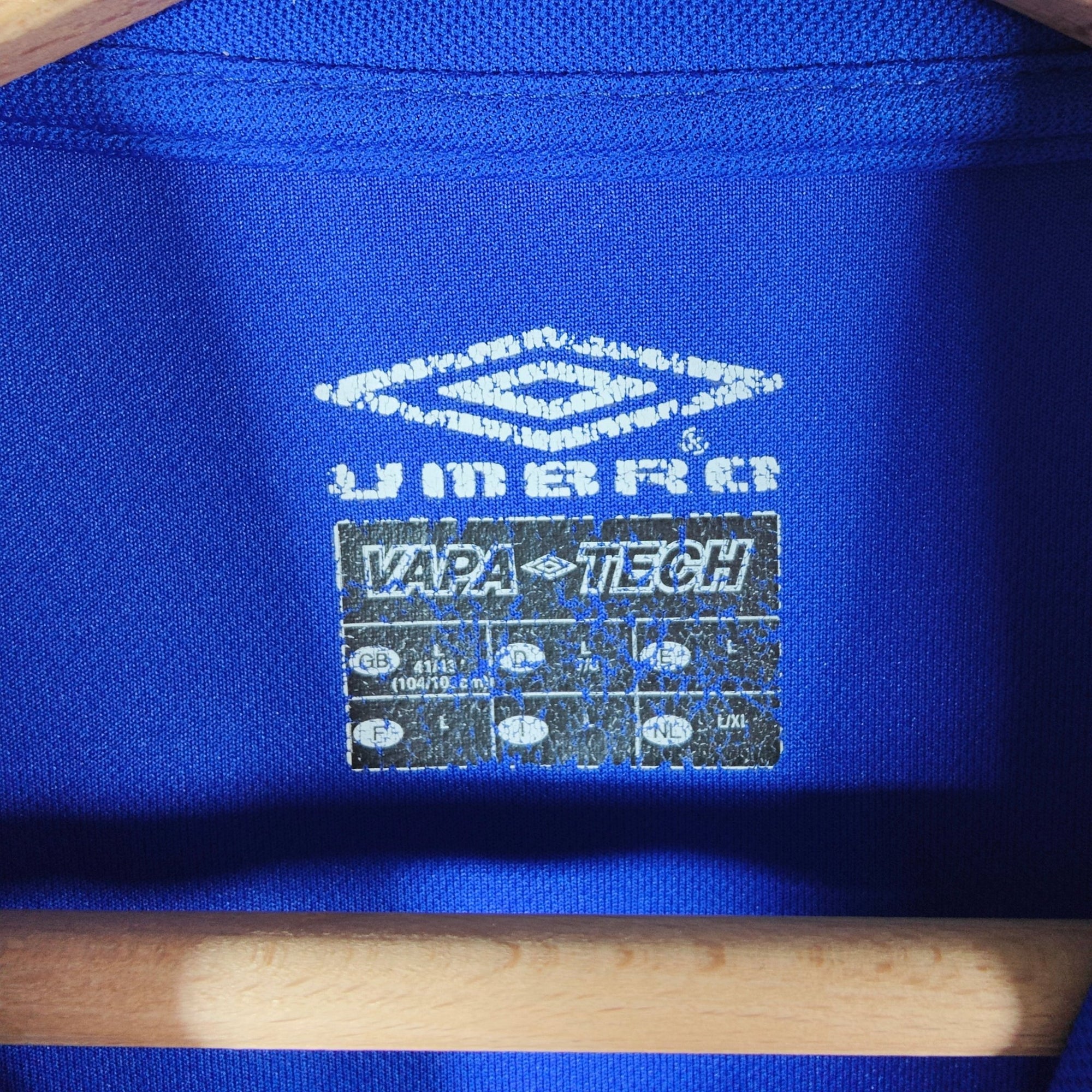 2001 - 03 Chelsea Home Shirt Zola 25 - 9.5/10 - (XL) - Eternal Pitch