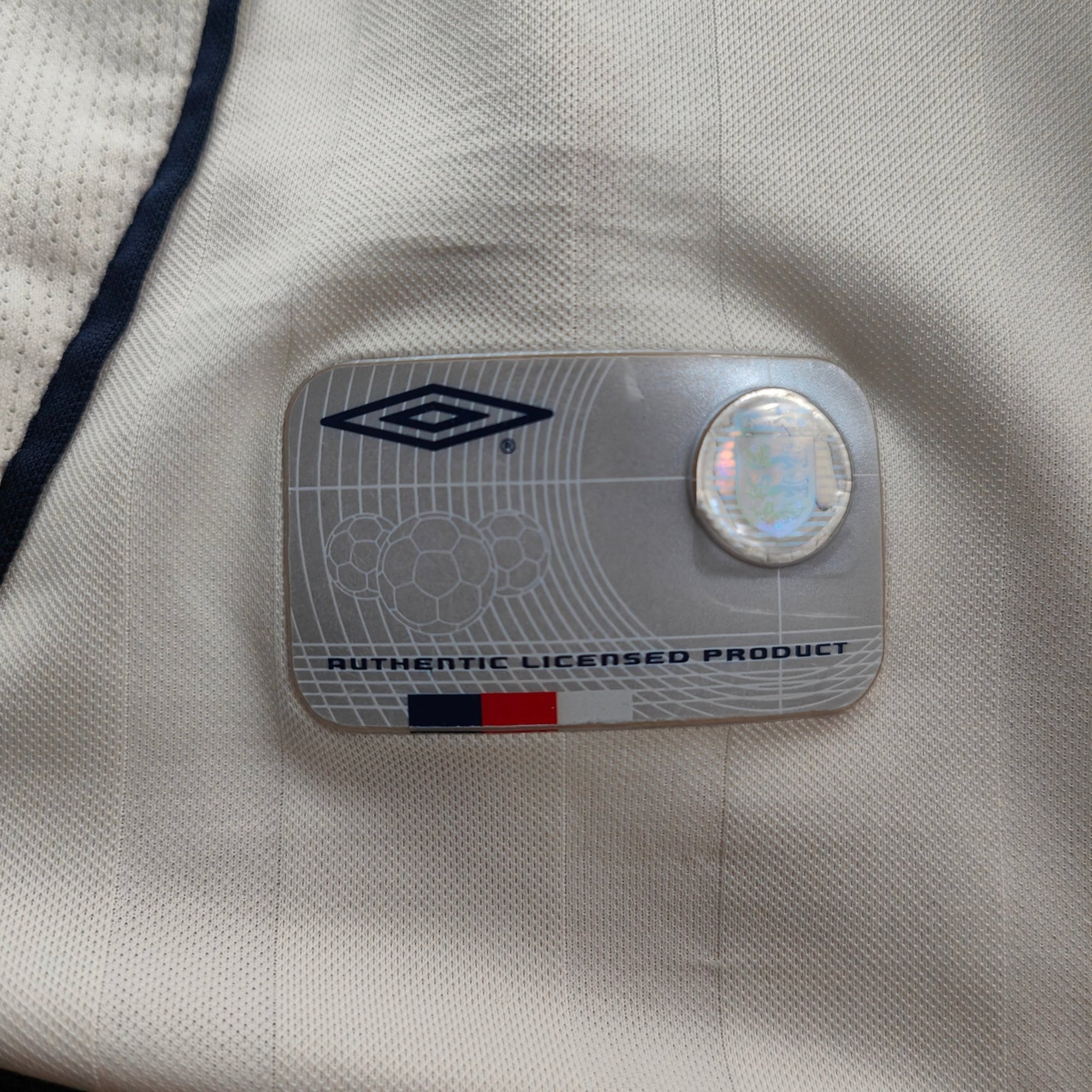 2001 - 03 England Home Shirt Gerrard 4 - 8.5/10 - (XL) - Eternal Pitch
