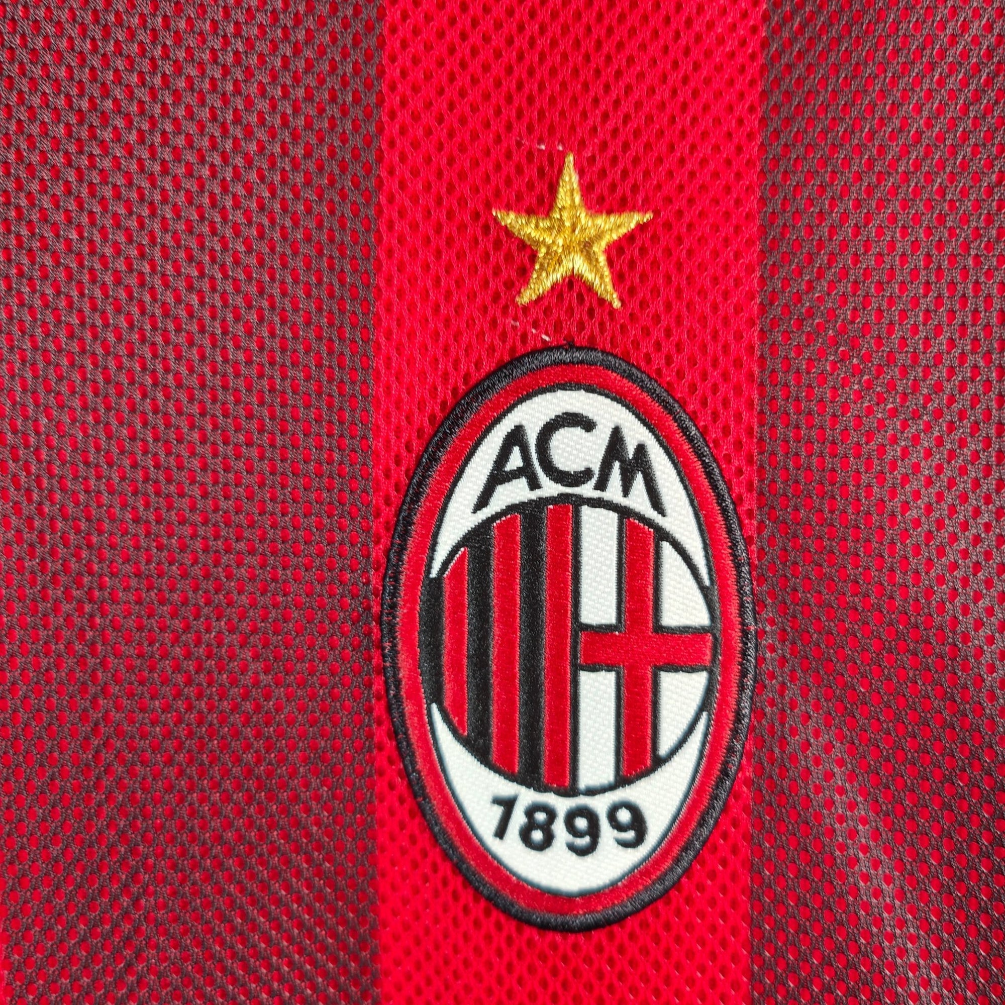 2002 - 03 AC Milan Home Shirt Inzaghi 9 - 9.5/10 - (XL) - Eternal Pitch