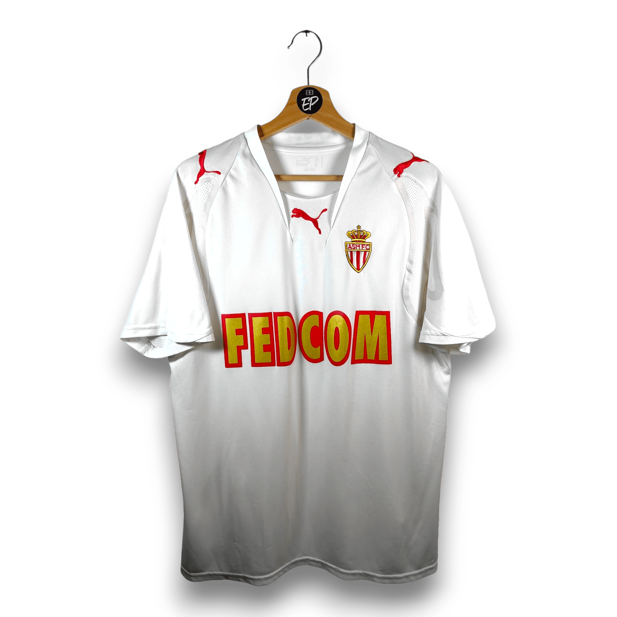 2002 - 03 AS Monaco Away Shirt - 6.5/10 - (M) - Eternal Pitch
