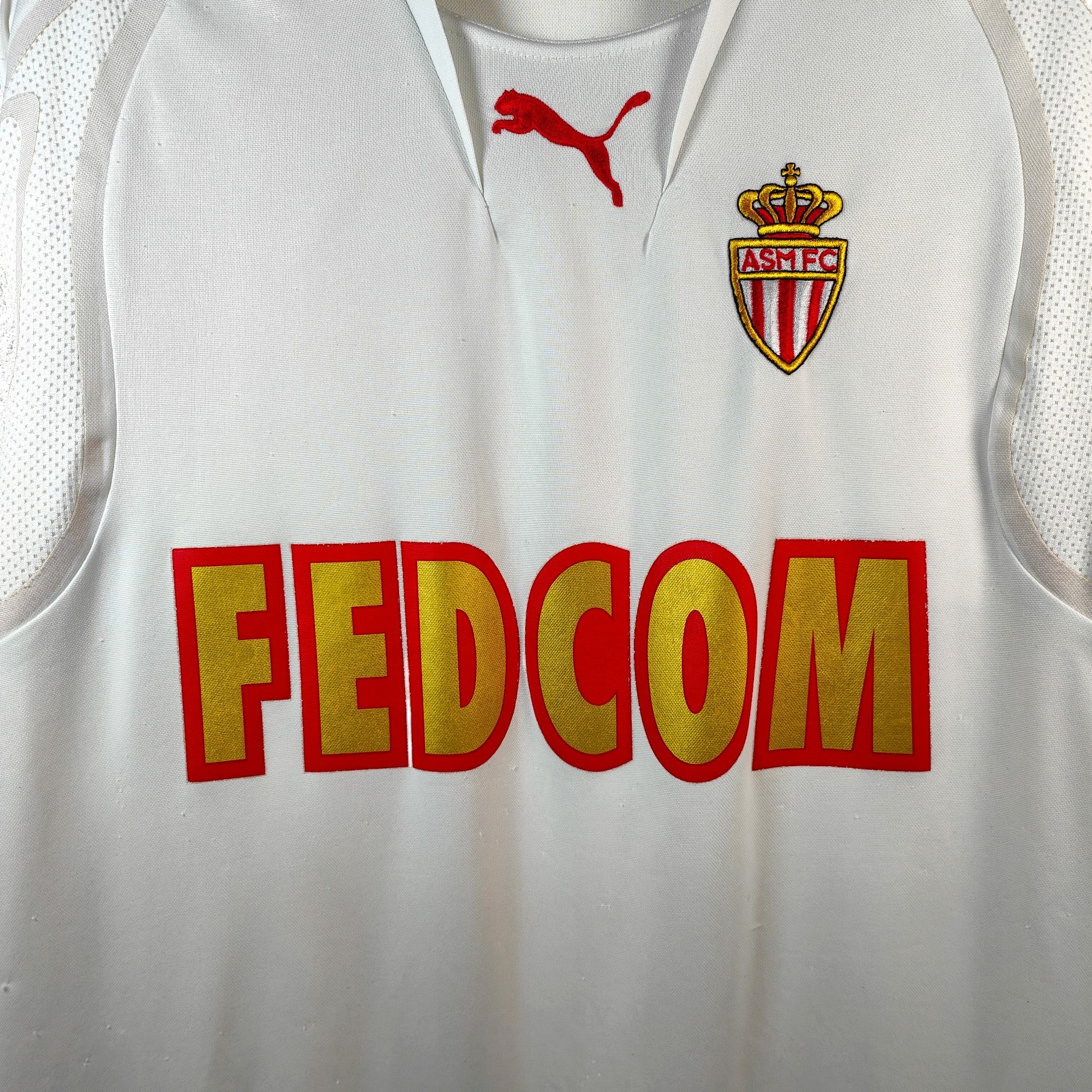 2002 - 03 AS Monaco Away Shirt - 6.5/10 - (M) - Eternal Pitch
