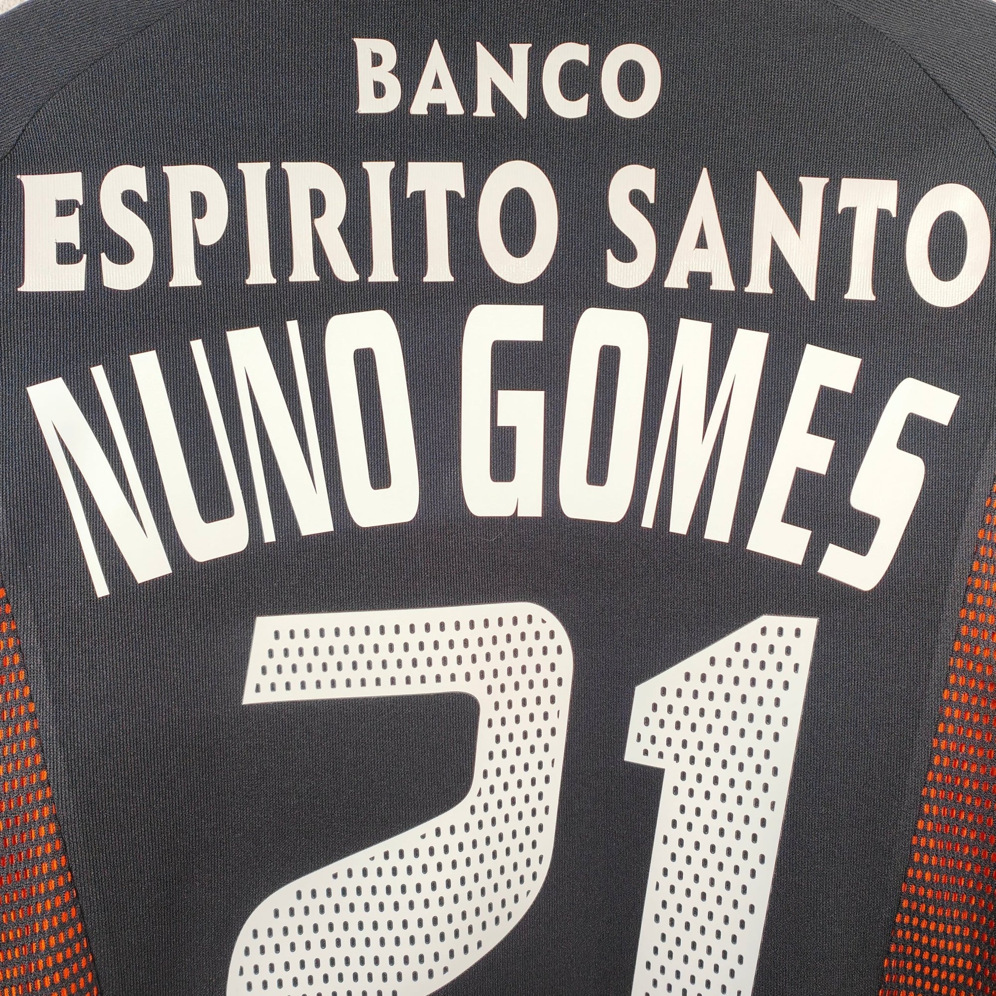 2002 - 03 Benfica Away Shirt Nuno Gomes 21 - 9/10 - (L) - Eternal Pitch