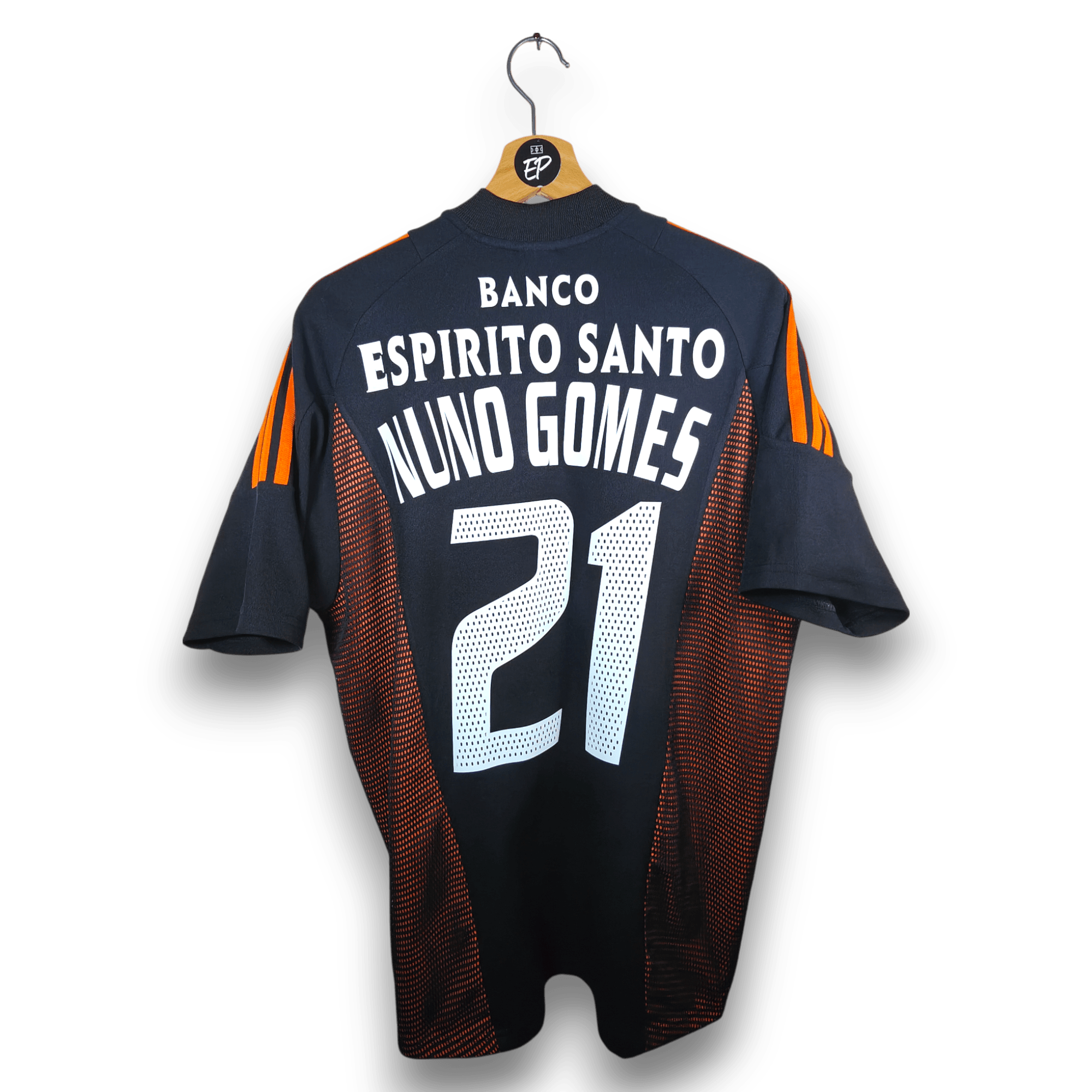 2002 - 03 Benfica Away Shirt Nuno Gomes 21 - 9/10 - (L) - Eternal Pitch