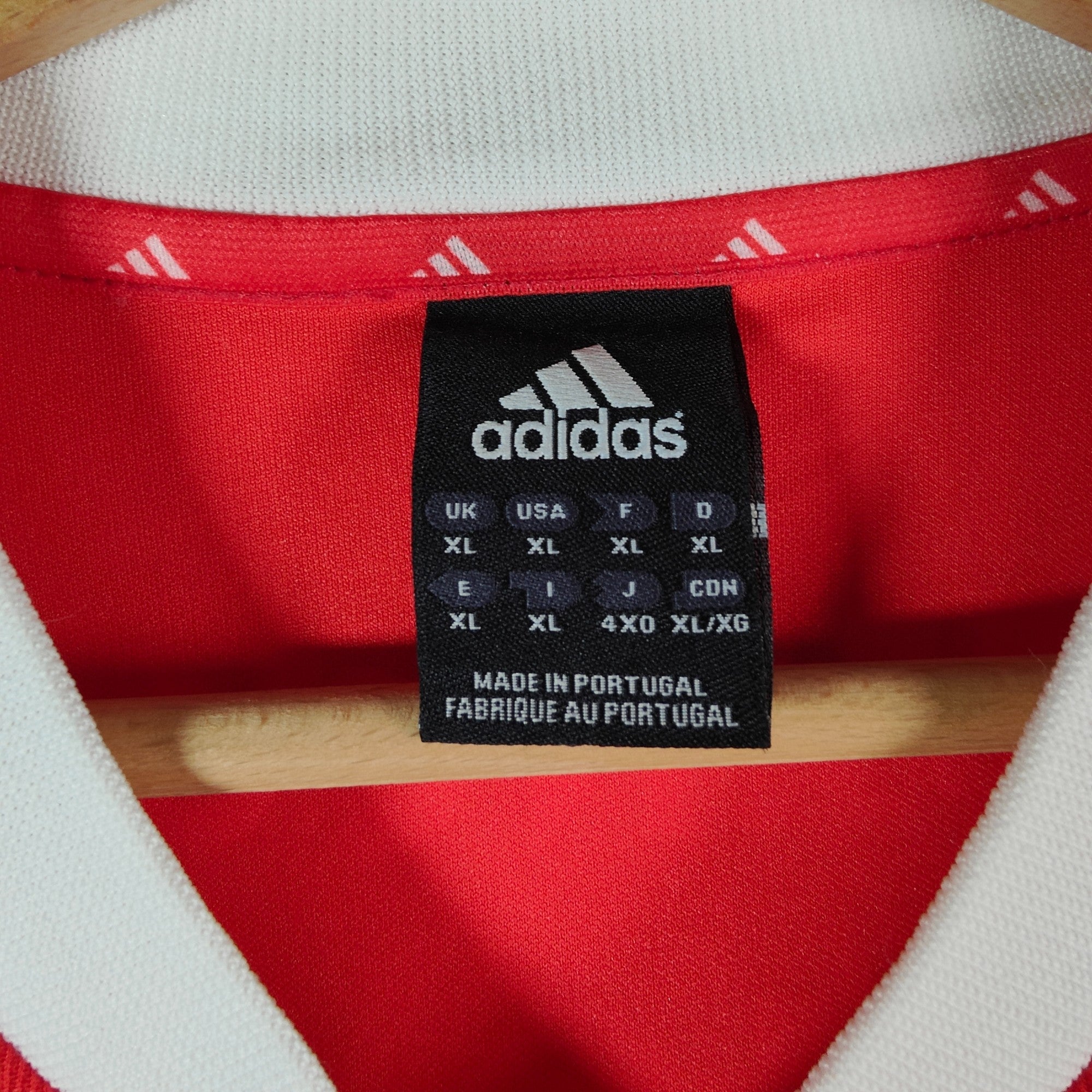 2002 - 03 Benfica Home Shirt - 9/10 - (XL) - Eternal Pitch