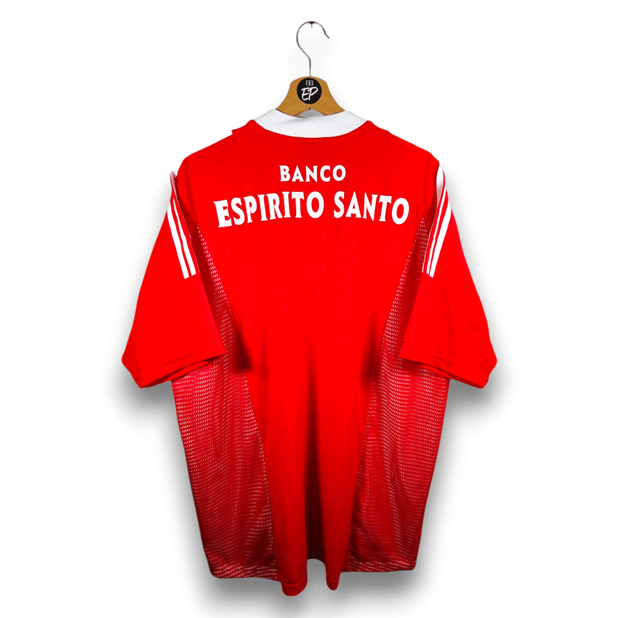 2002 - 03 Benfica Home Shirt - 9/10 - (XL) - Eternal Pitch