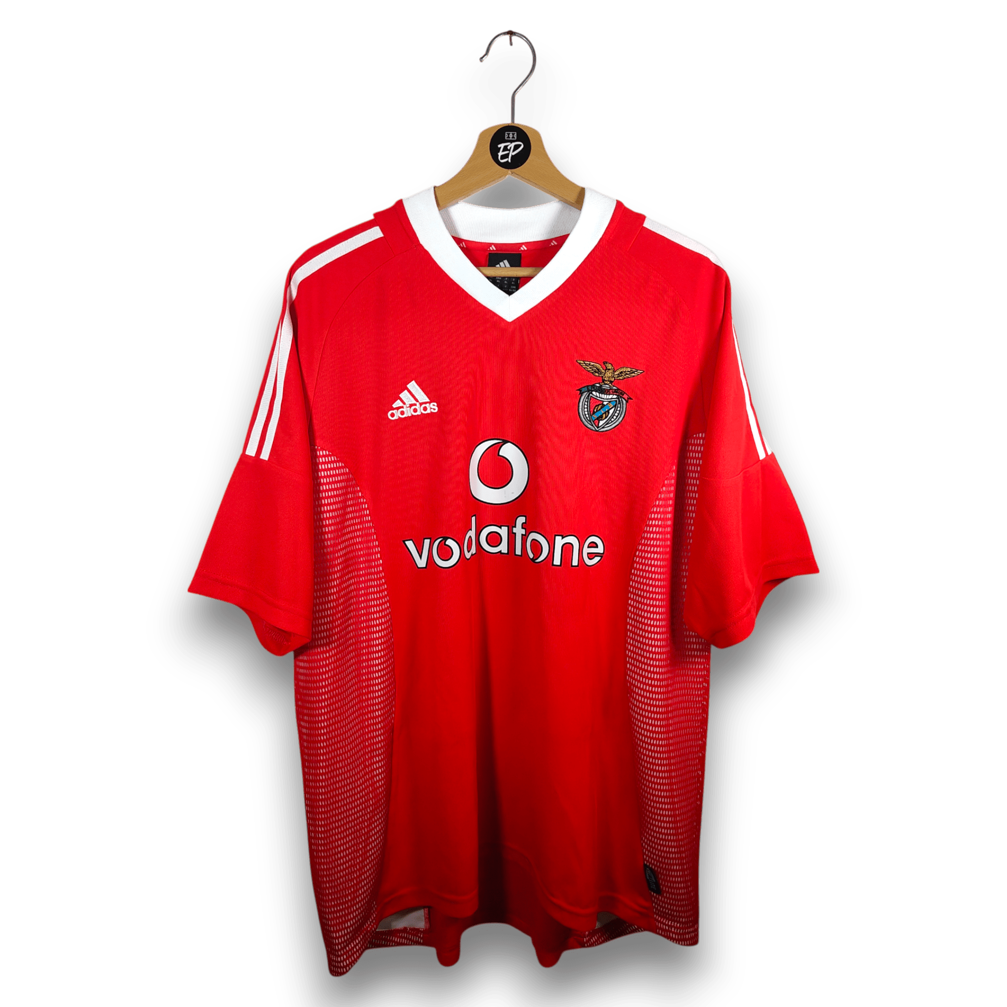 2002 - 03 Benfica Home Shirt Nuno Gomes 21 - 8.5/10 - (XL) - Eternal Pitch