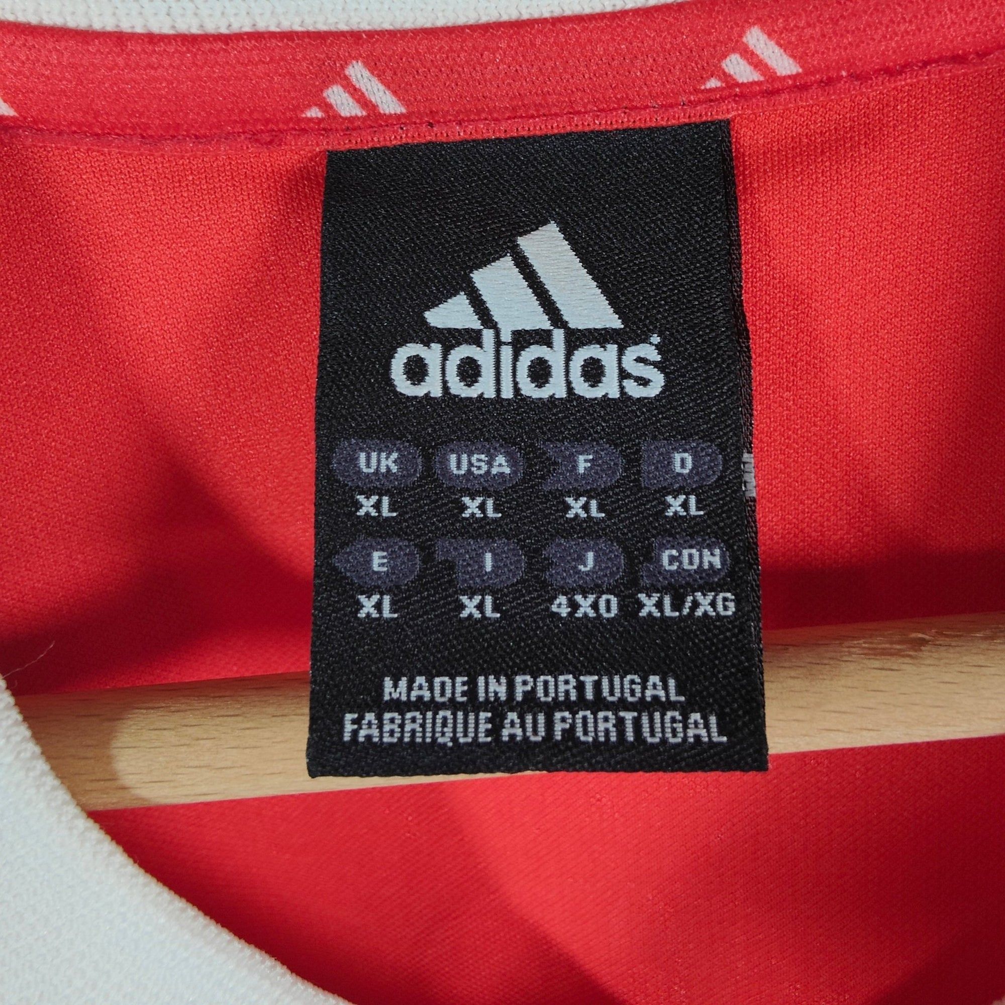 2002 - 03 Benfica Home Shirt Nuno Gomes 21 - 8.5/10 - (XL) - Eternal Pitch