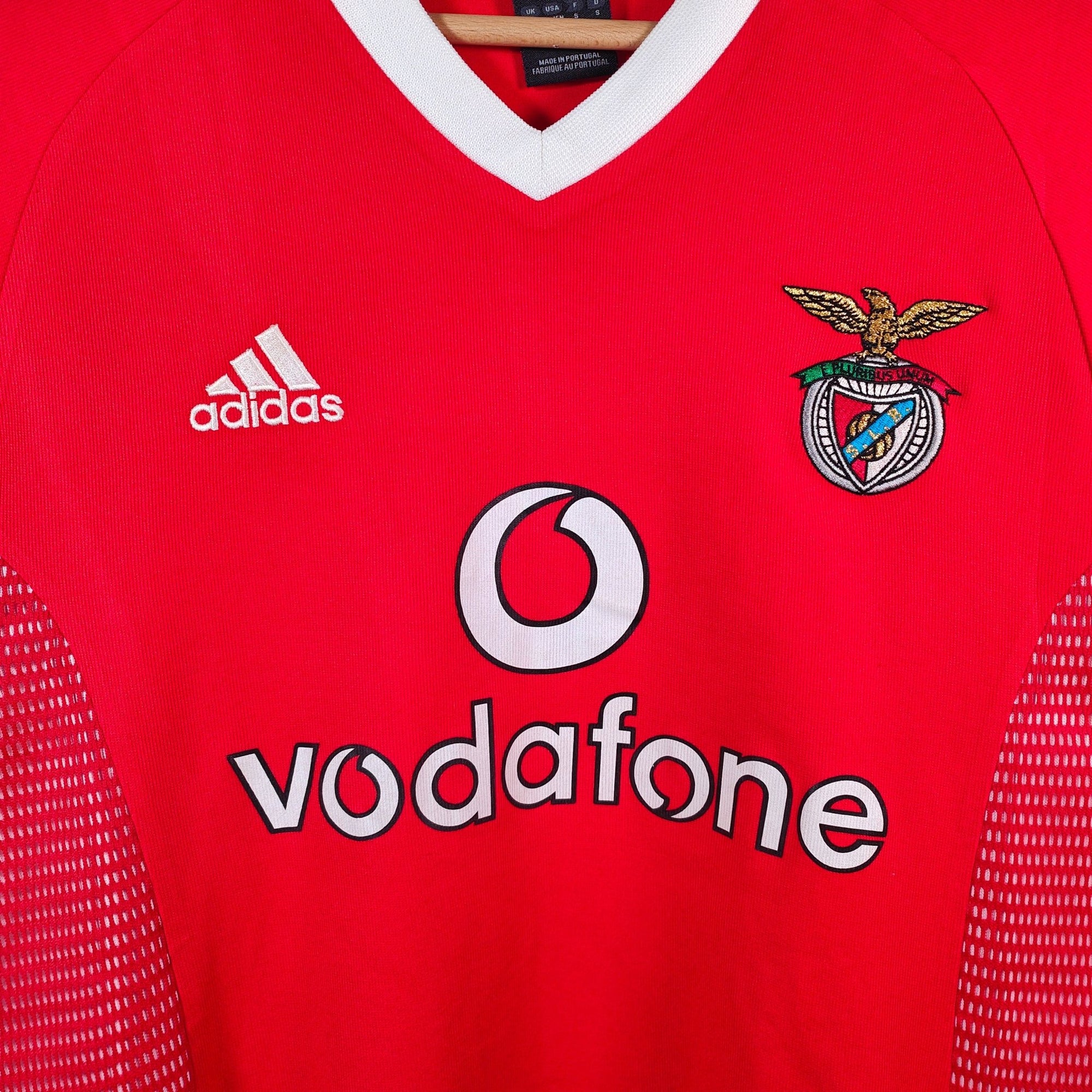 2002 - 03 Benfica Home Shirt Nuno Gomes 21 - 9/10 - (S) - Eternal Pitch