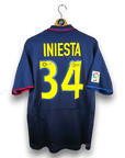 2002 - 03 FC Barcelona Away Shirt Iniesta 34 - 9/10 - (M) - Eternal Pitch