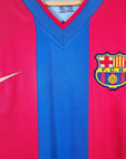 2002 - 03 FC Barcelona Home Shirt Iniesta 34 - 9/10 - (L) - Eternal Pitch