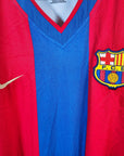 2002 - 03 FC Barcelona Home Shirt Iniesta 34 - 9/10 - (XL) - Eternal Pitch