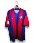 2002 - 03 FC Barcelona Home Shirt Iniesta 34 - 9/10 - (XL) - Eternal Pitch
