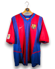 2002 - 03 FC Barcelona Home Shirt Iniesta 34 (L) - Eternal Pitch