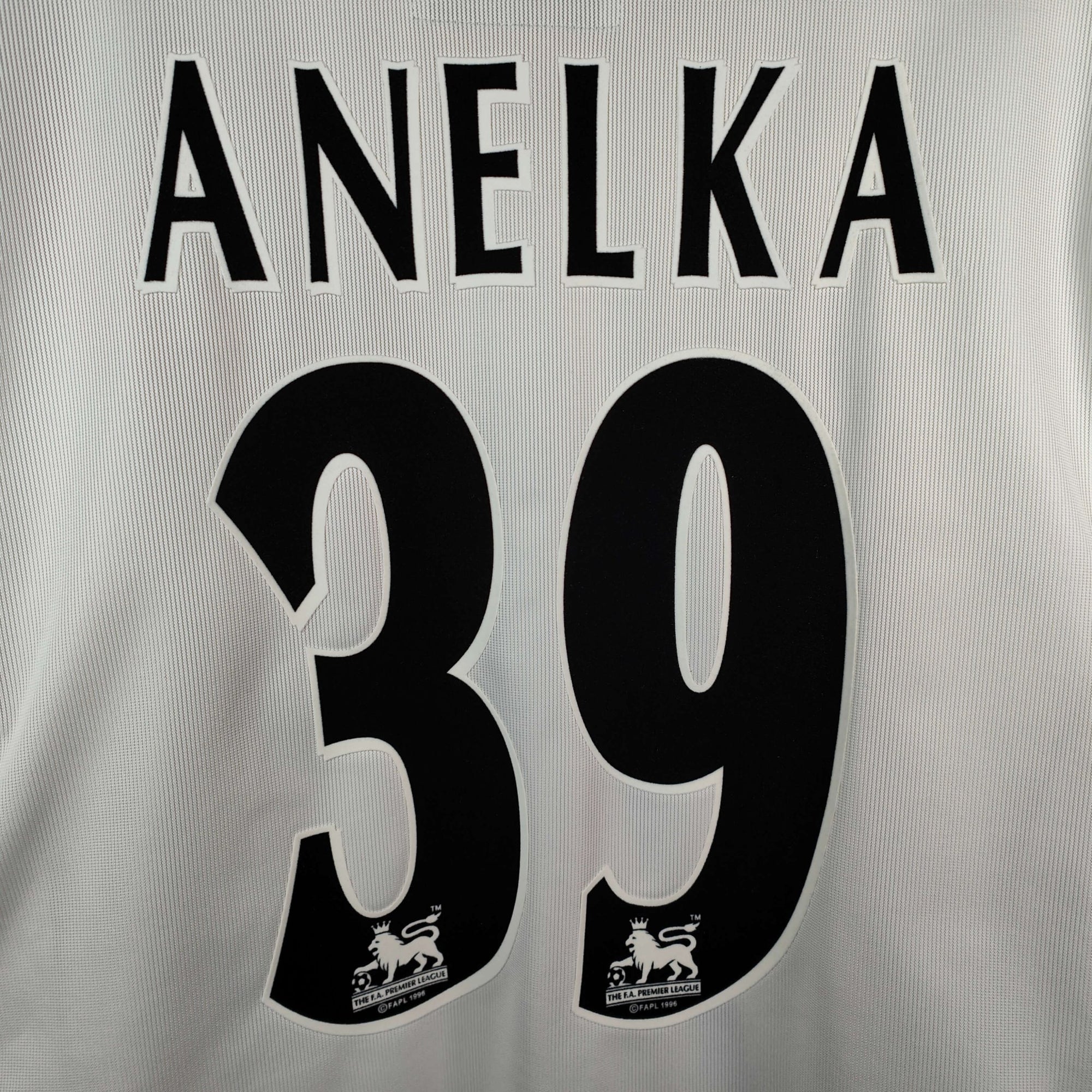 2002 - 03 Manchester City Away Shirt Anelka 39 - 9.5/10 - (L) - Eternal Pitch