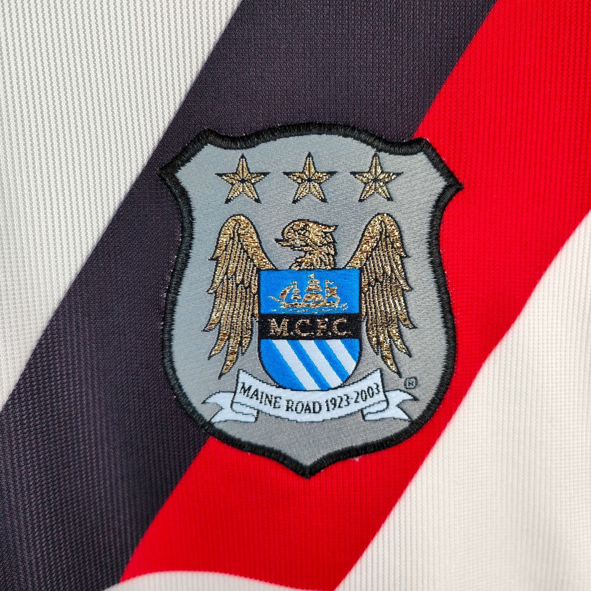 2002 - 03 Manchester City Away Shirt Anelka 39 - 9.5/10 - (L) - Eternal Pitch