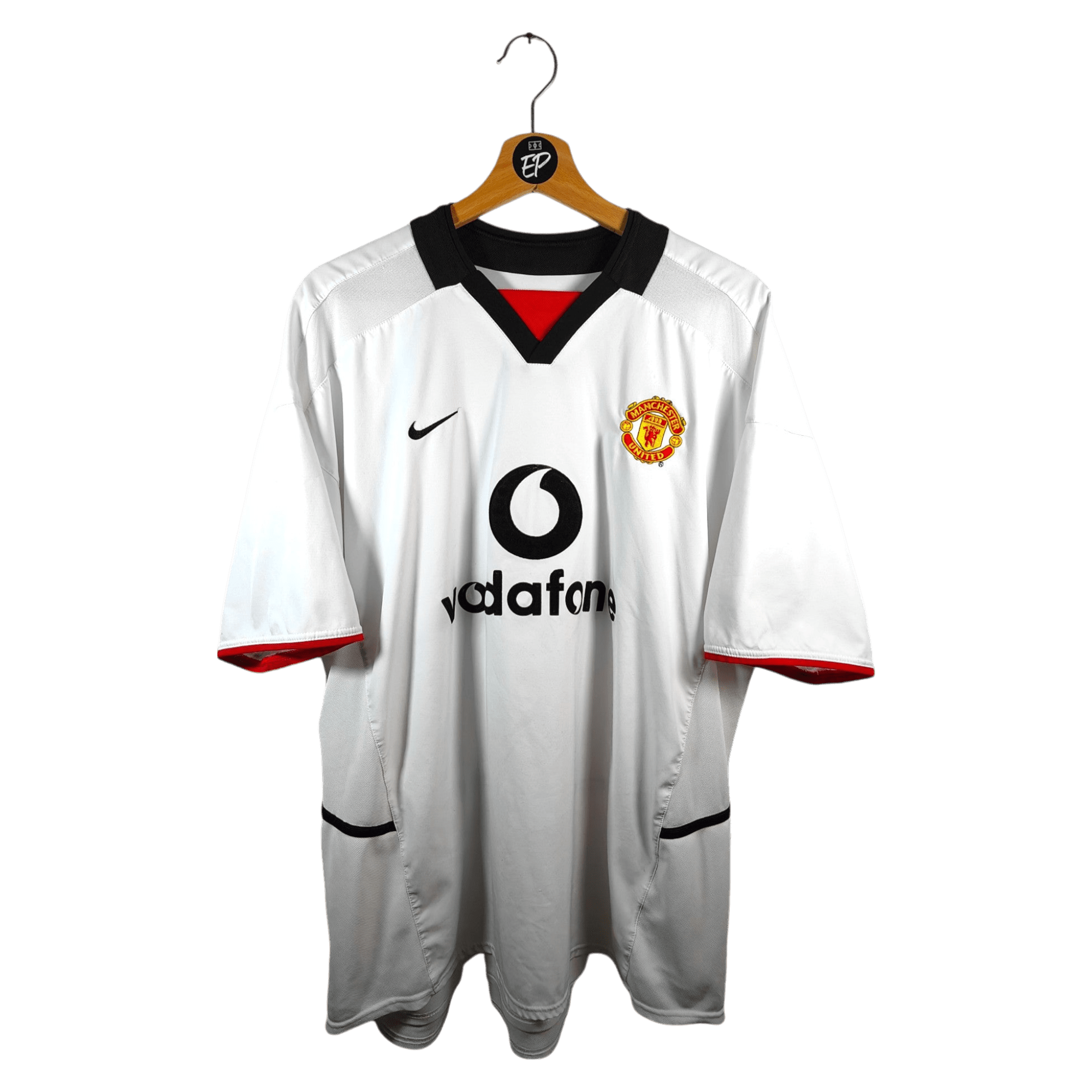 2002 - 03 Manchester United Away Shirt Beckham 7 - 8.5/10 - (XL) - Eternal Pitch