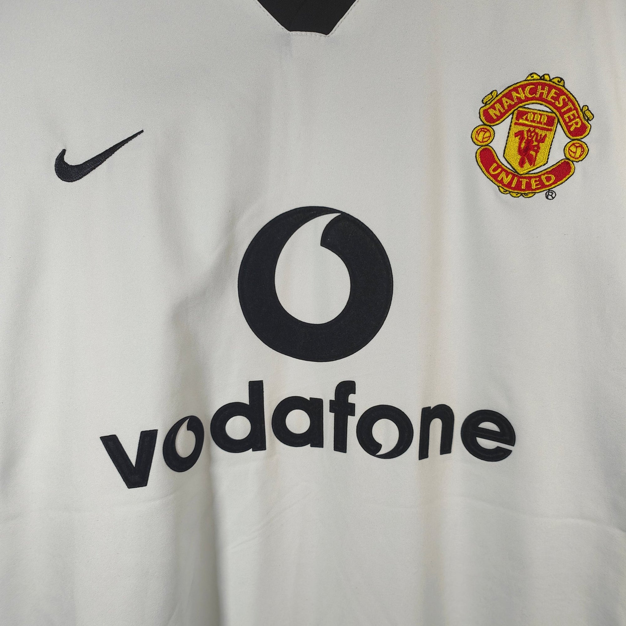 2002 - 03 Manchester United Away Shirt Beckham 7 - 9/10 - (XL) - Eternal Pitch