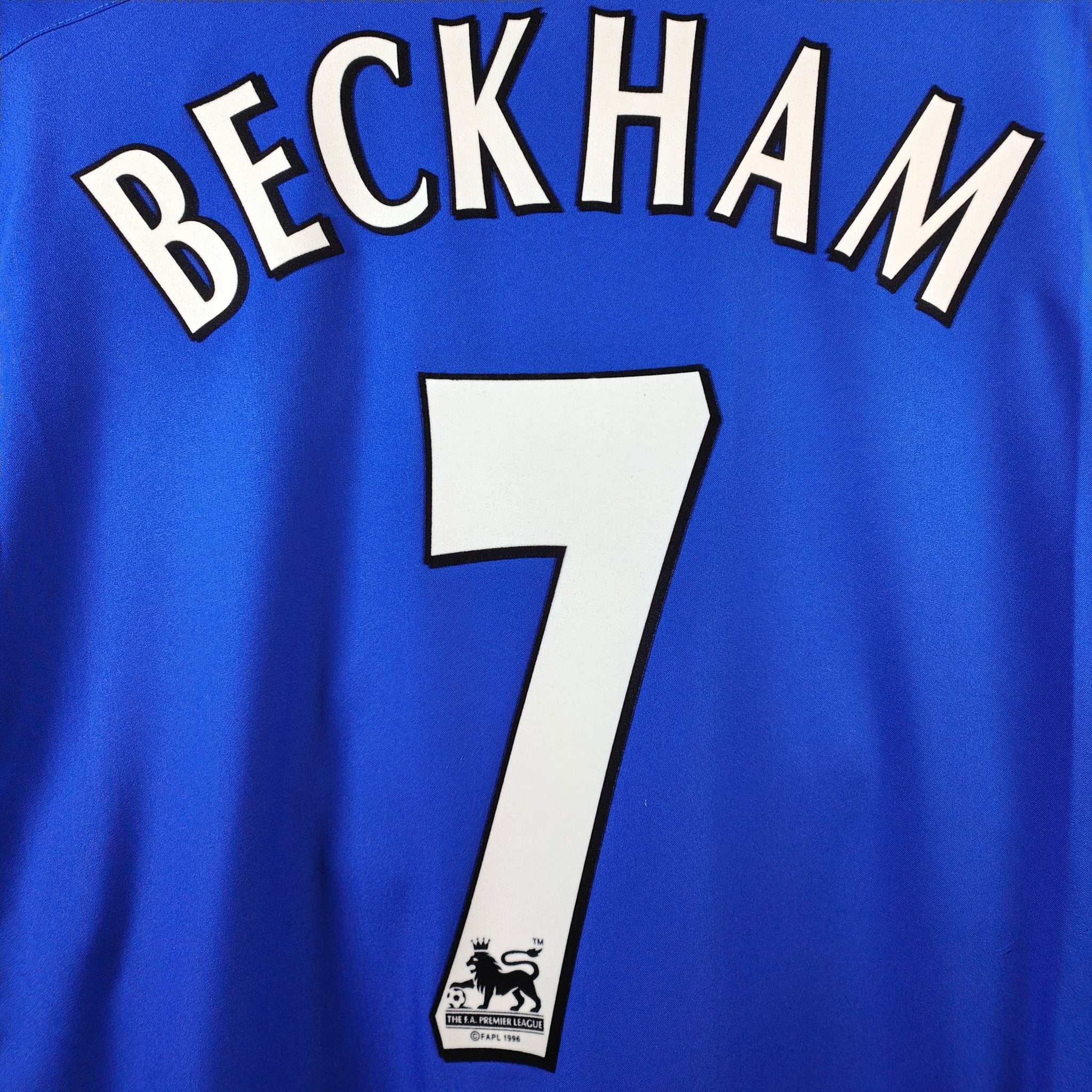 2002-03 Manchester United Third Shirt Beckham #7 - 9.5/10 - (L