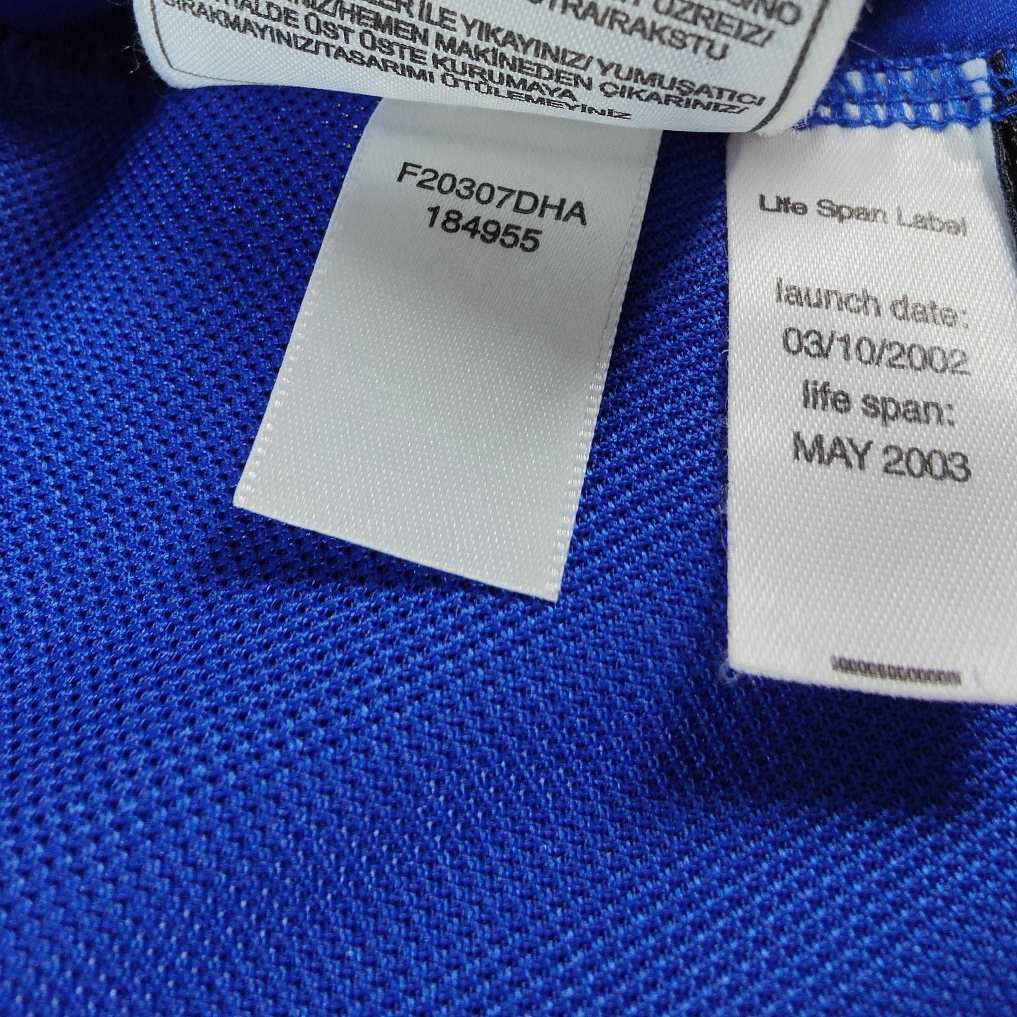 2002 - 03 Manchester United Third Shirt van Nistelrooy 10 - 8.5/10 - (L) - Eternal Pitch