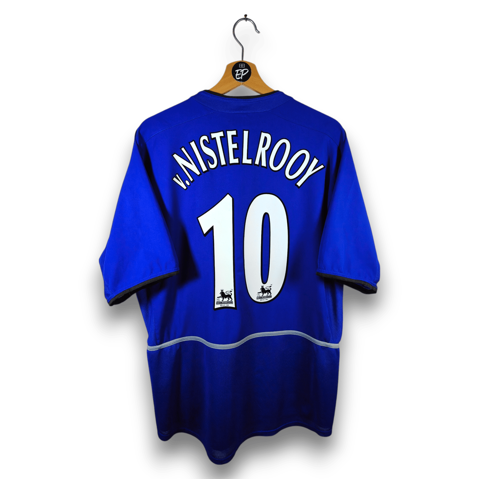 2002 - 03 Manchester United Third Shirt van Nistelrooy 10 - 8.5/10 - (L) - Eternal Pitch