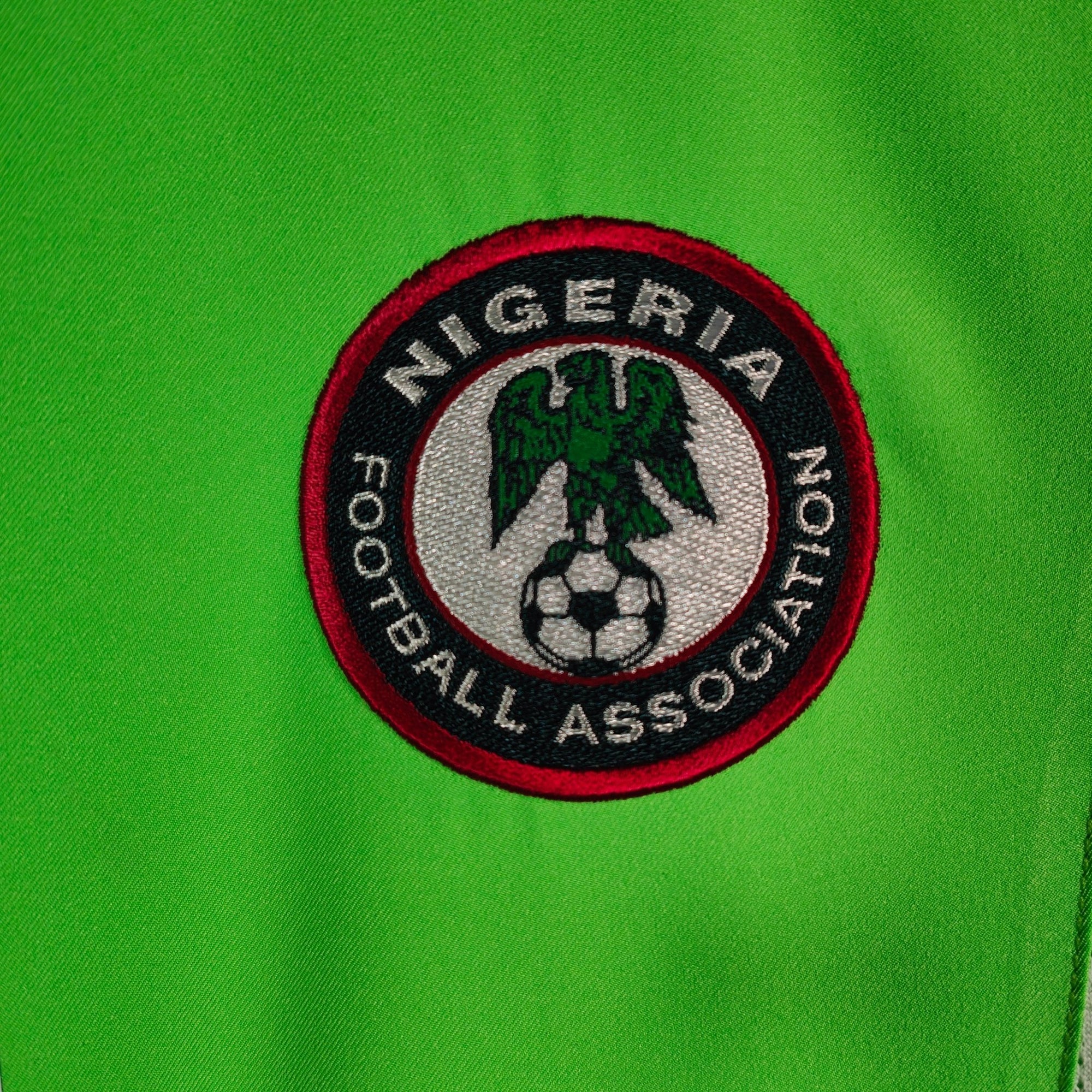 2002 - 03 Nigeria Home Shirt Okocha 10 - 9/10 - (M) - Eternal Pitch