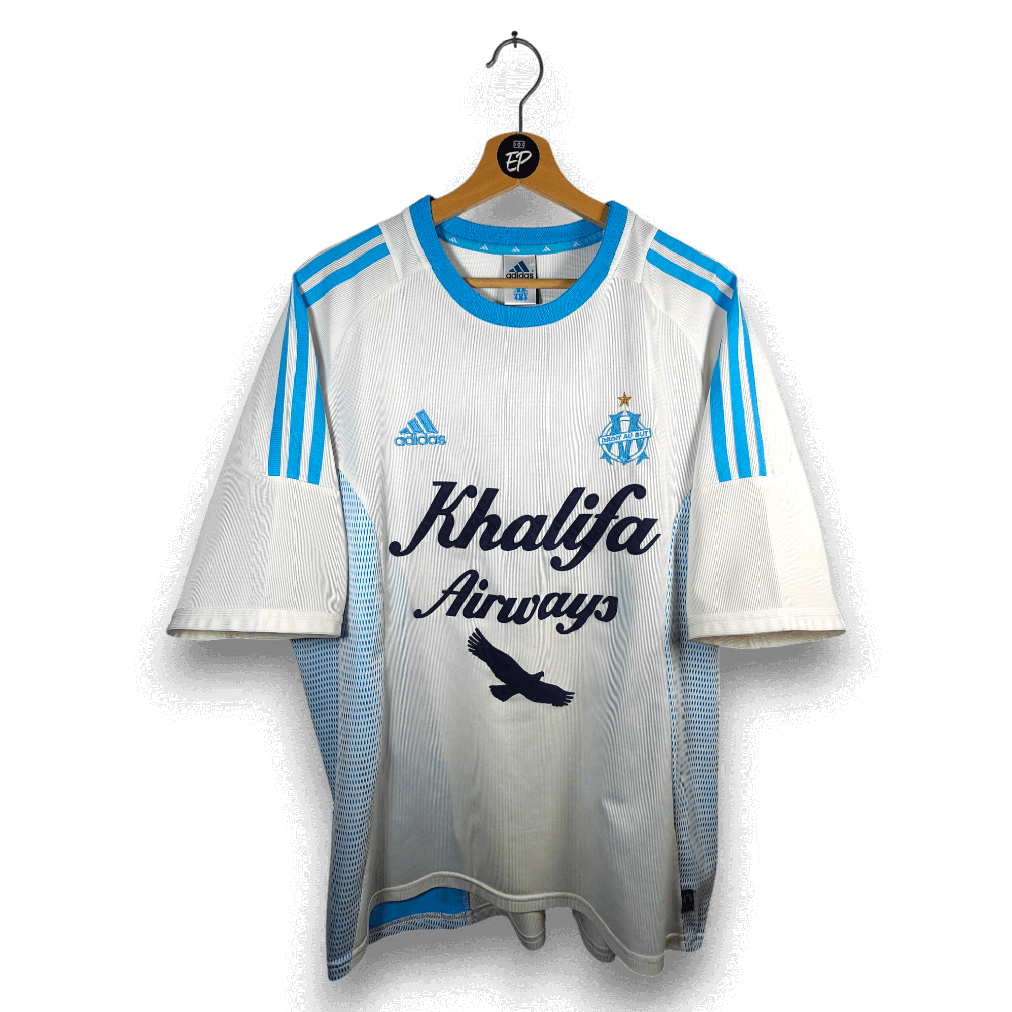 2002 - 03 Olympique Marseille Home Shirt Celestini 29 - 9/10 - (XL) - Eternal Pitch