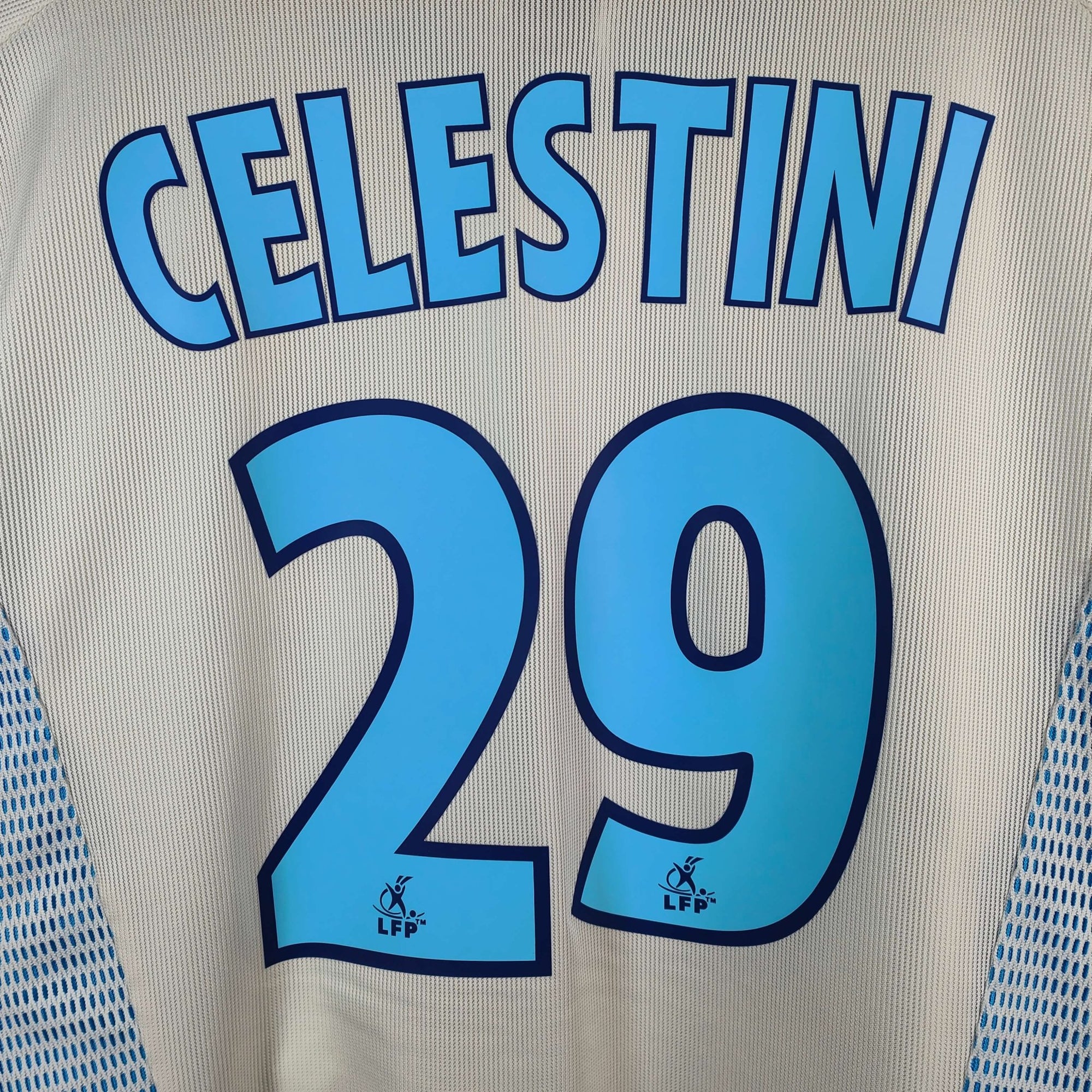 2002 - 03 Olympique Marseille Home Shirt Celestini 29 - 9/10 - (XL) - Eternal Pitch